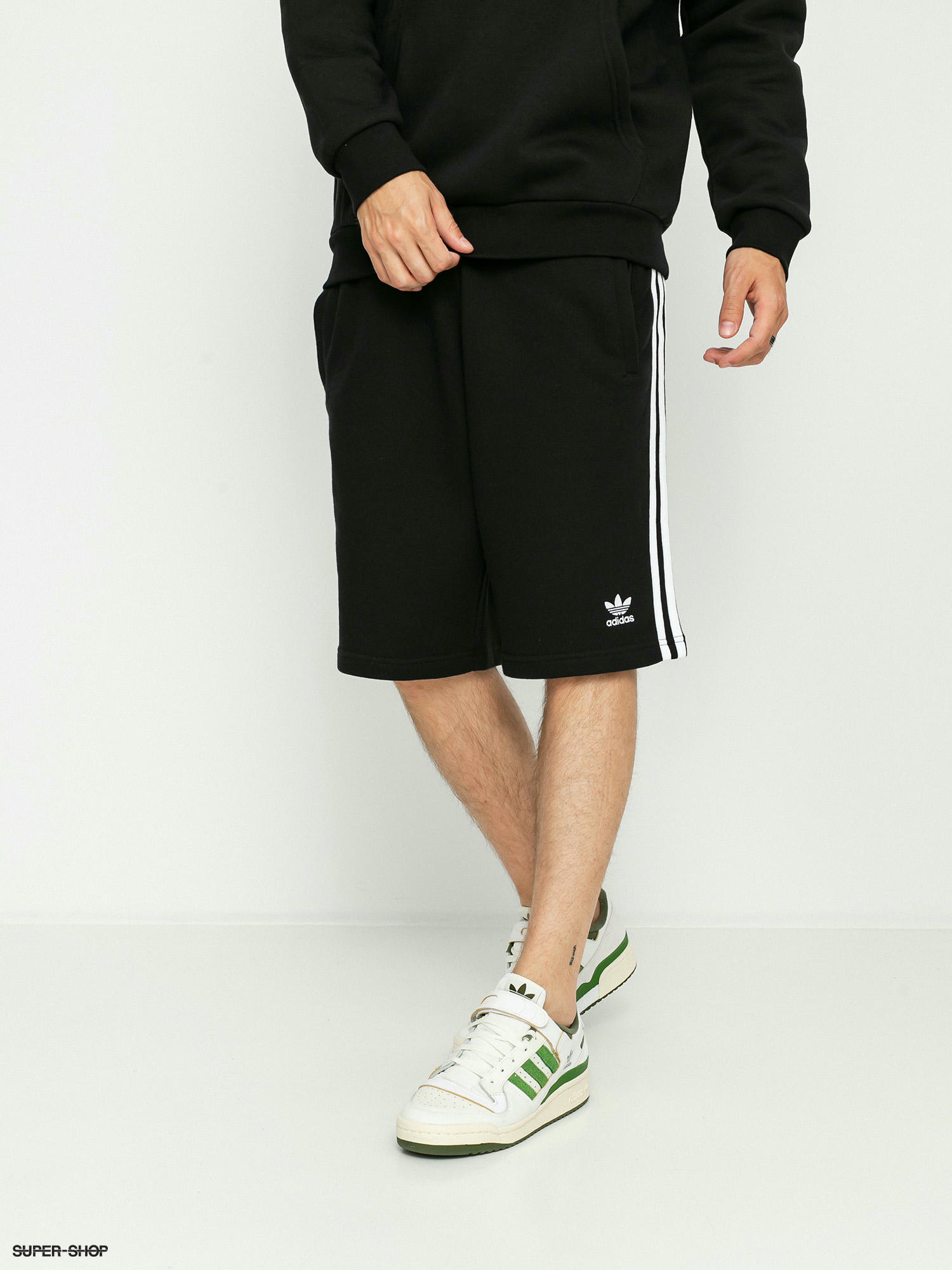 adidas originals 3 stripe shorts