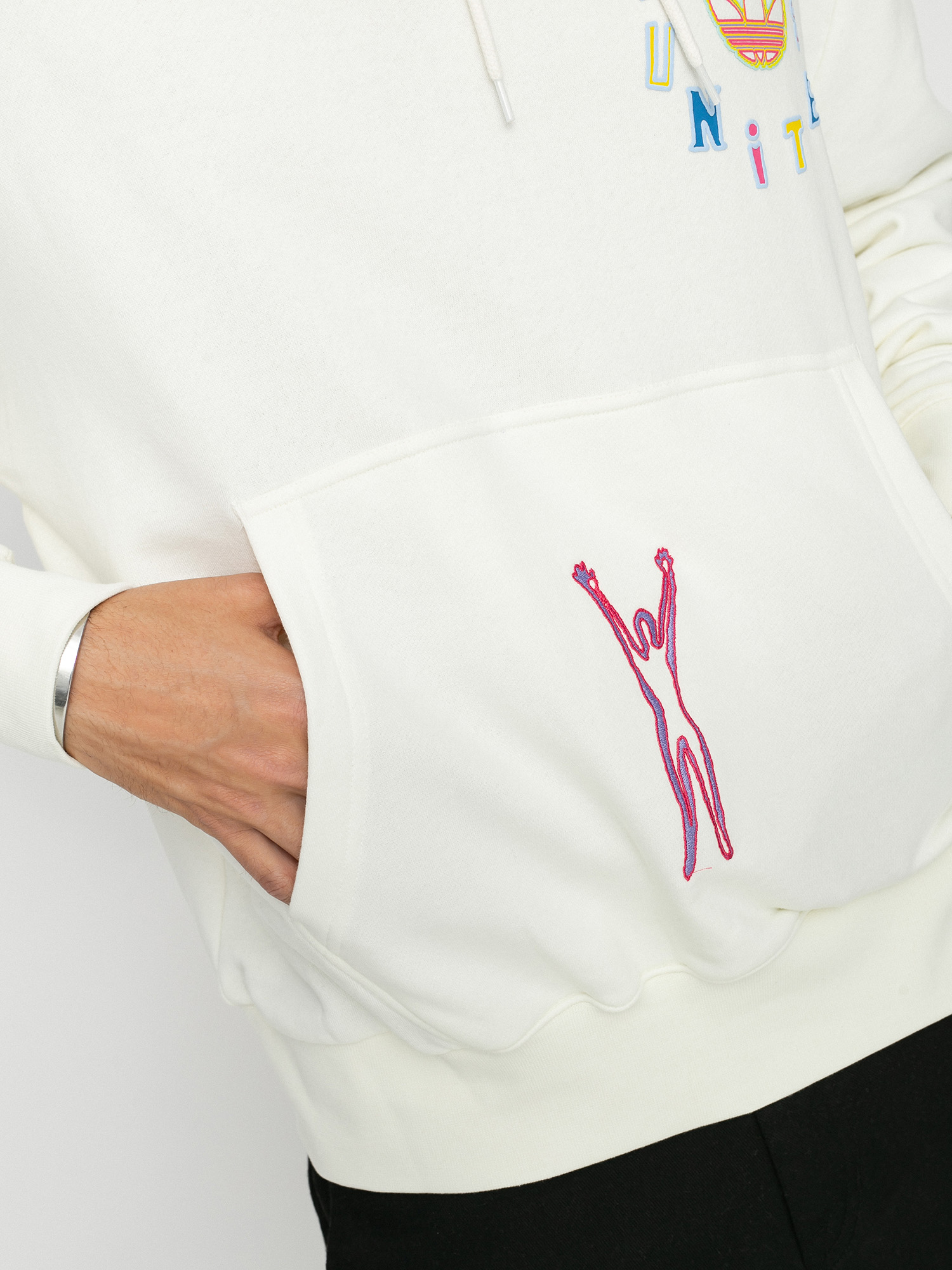 adidas Originals Love Unites HD Hoody (owhite/multco)