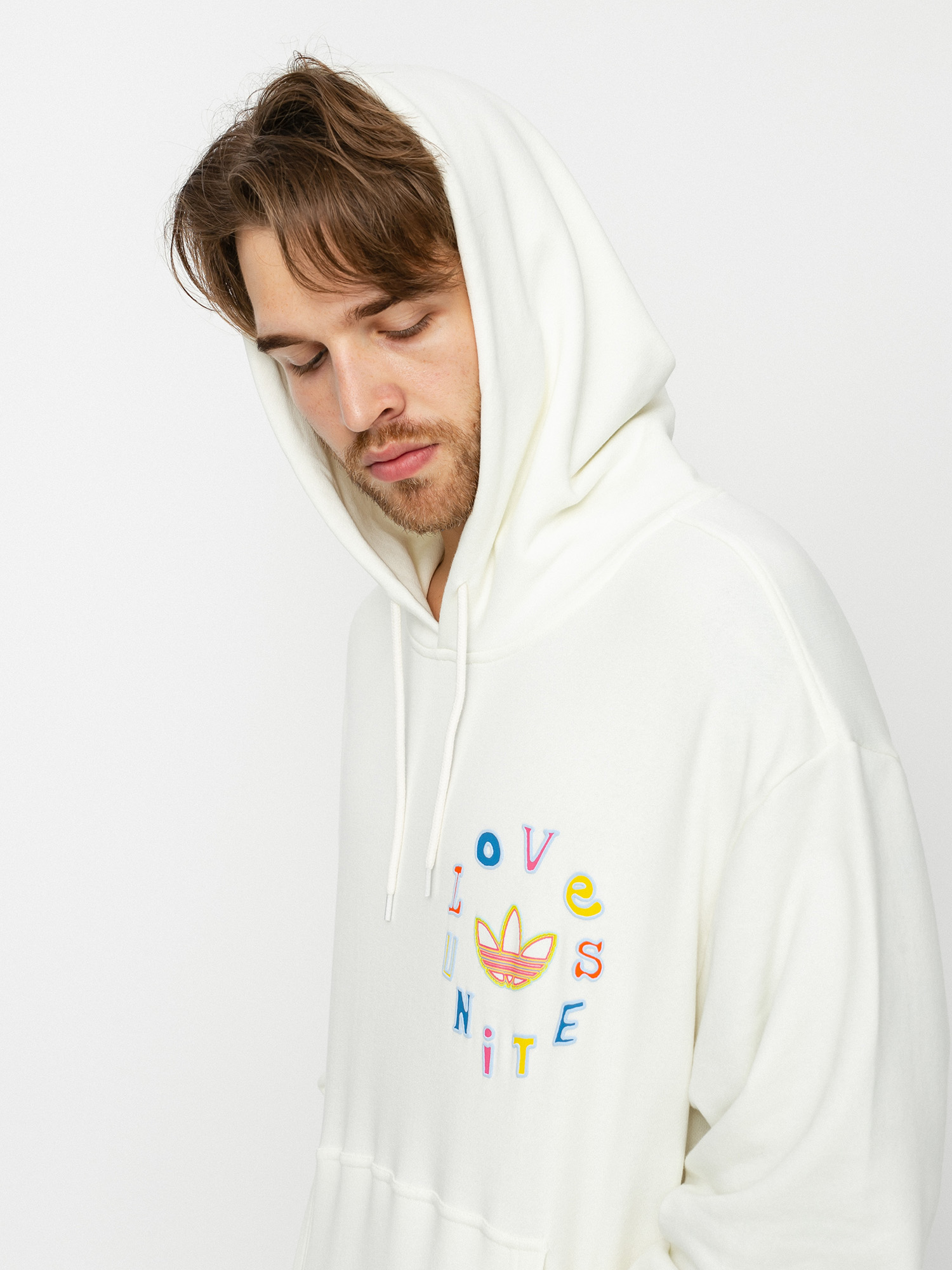 adidas Originals Love Unites HD Hoody (owhite/multco)