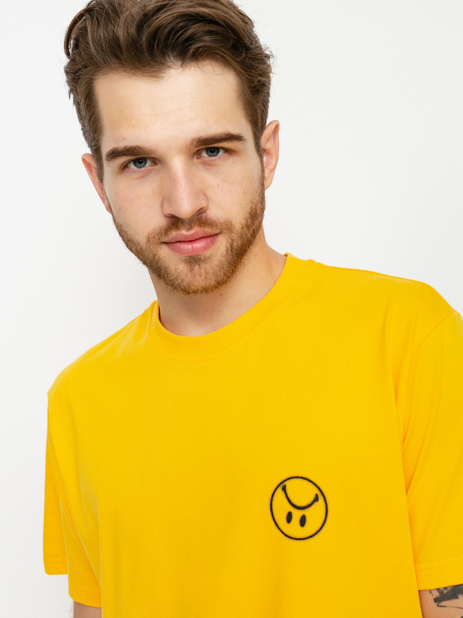 Local Heroes Unhappy T-Shirt (yellow)