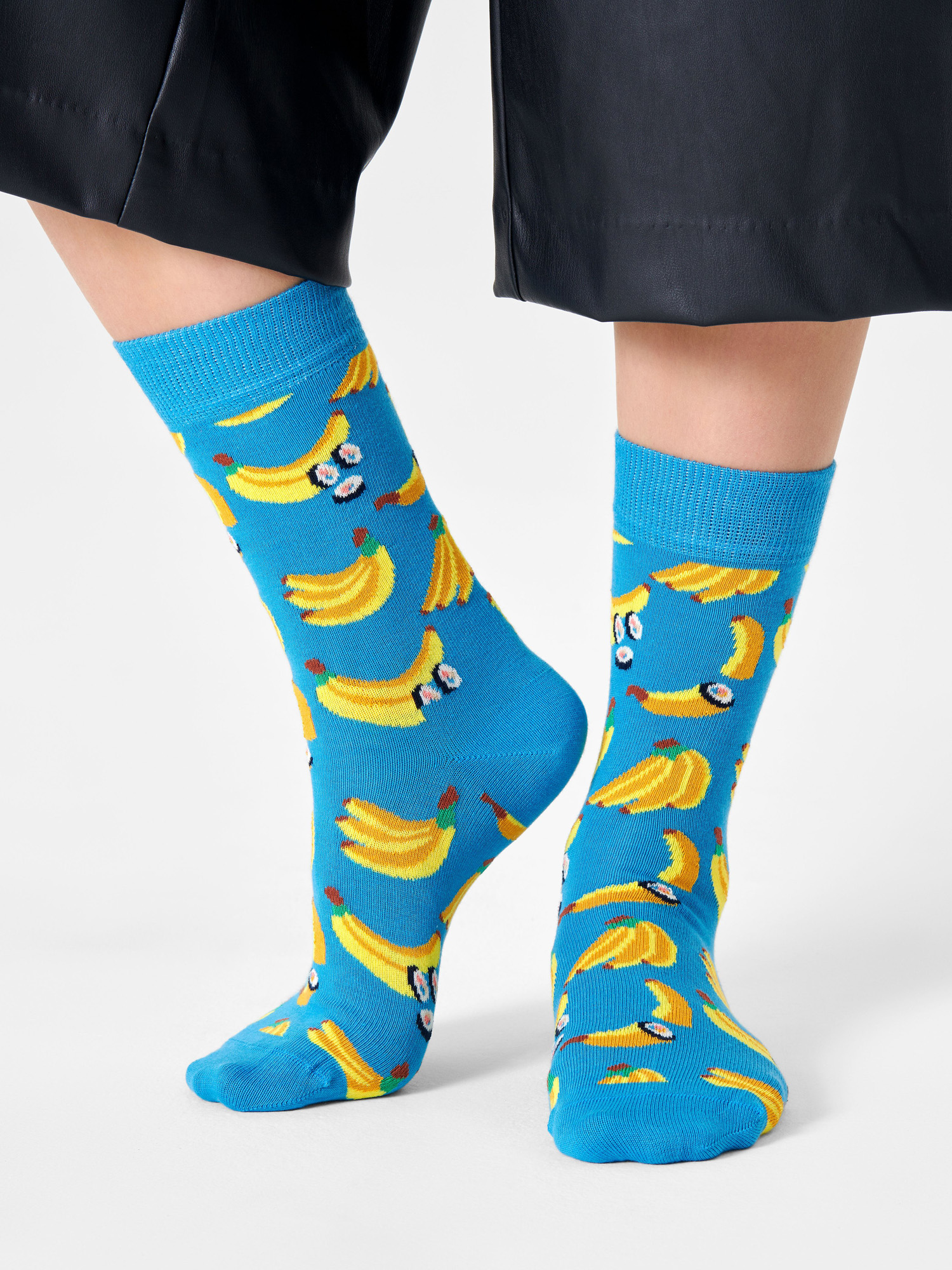 Happy Socks Banana Sushi Socken (blue/yellow)