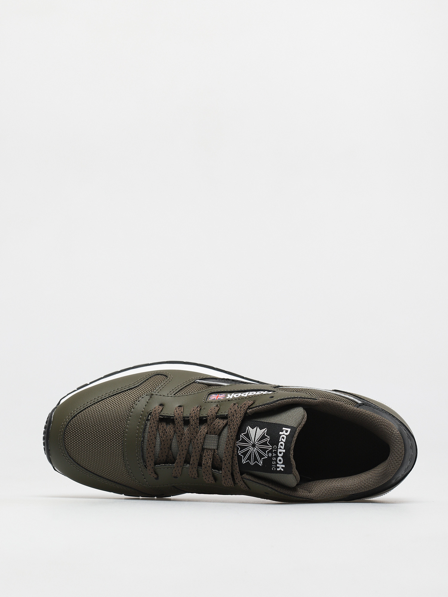 Reebok Cl Lthr Shoes (armygr/cblack/ftwwht)