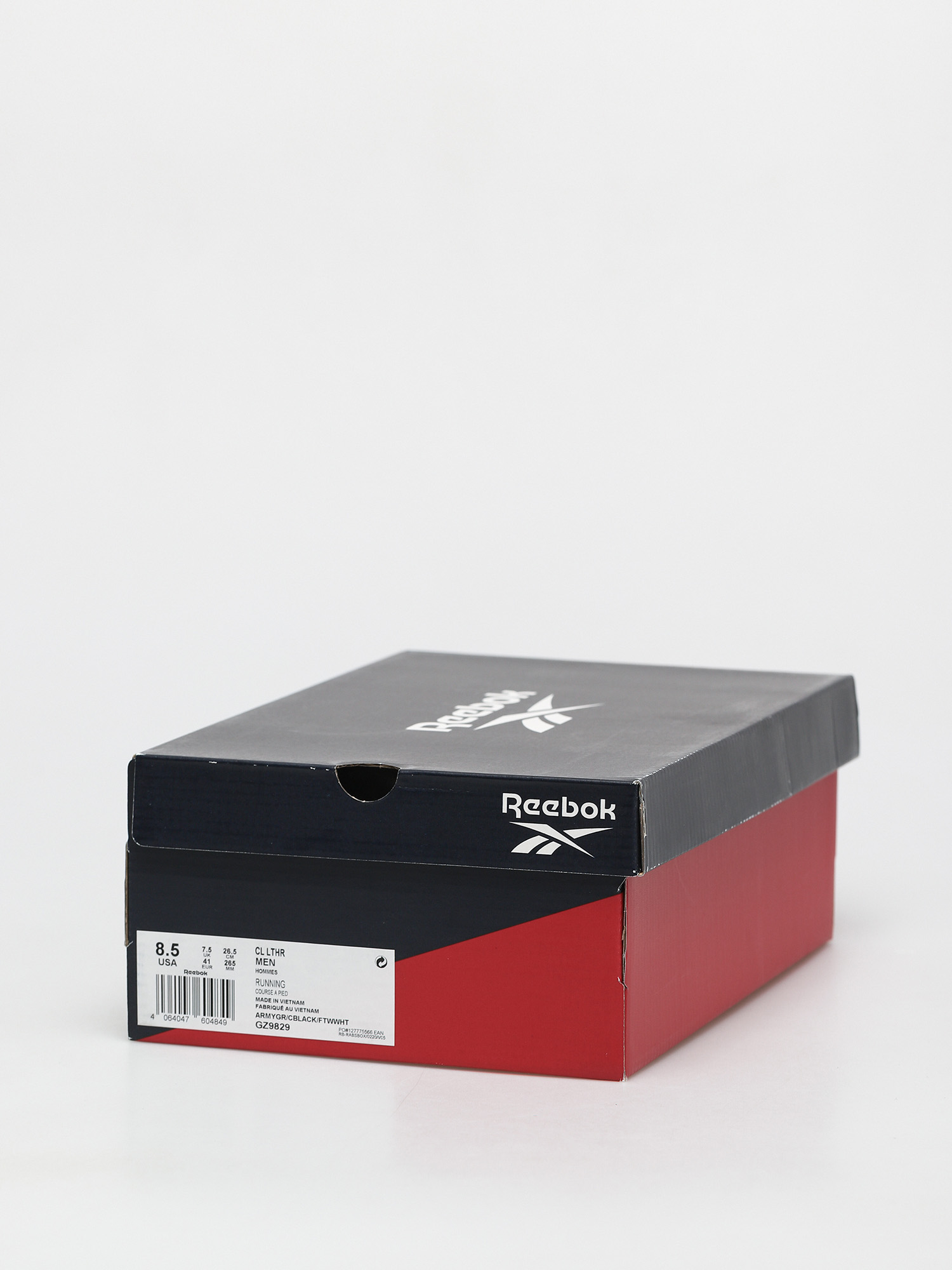 Reebok Cl Lthr Shoes (armygr/cblack/ftwwht)