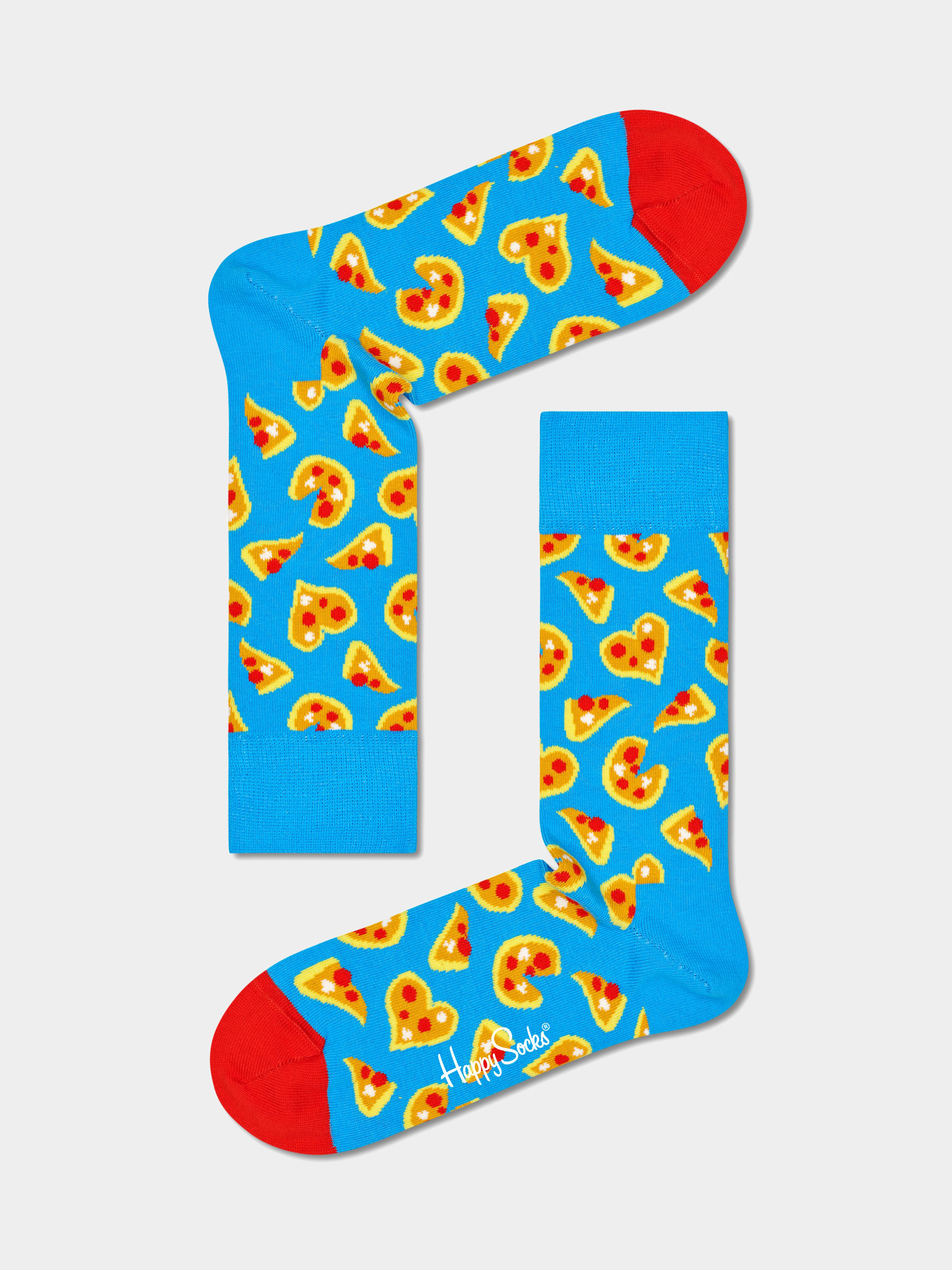 Happy Socks Pizza Love Socks (blue/red)
