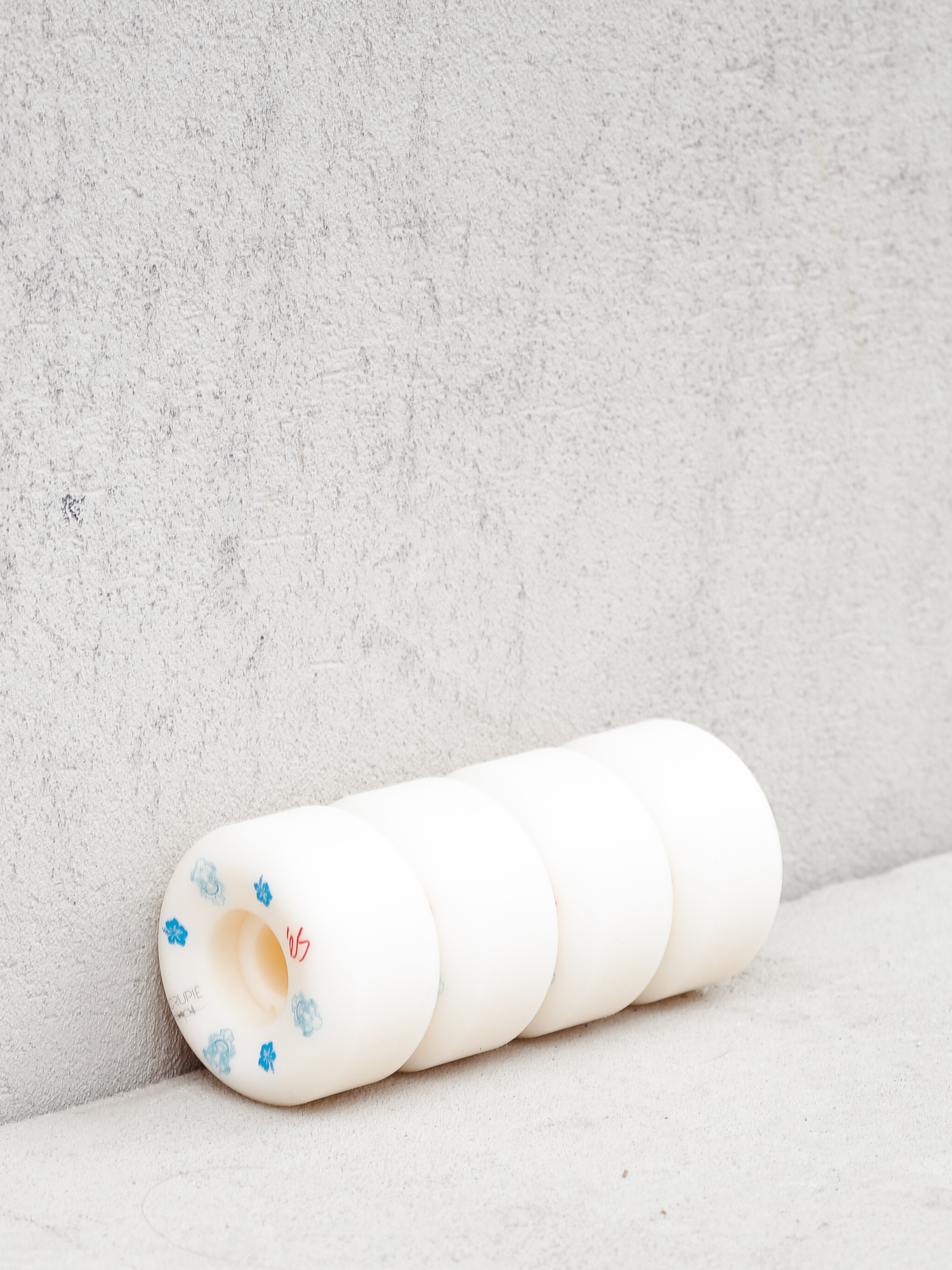 eS Crupie X Es Schmatty Wheels (white/blue)