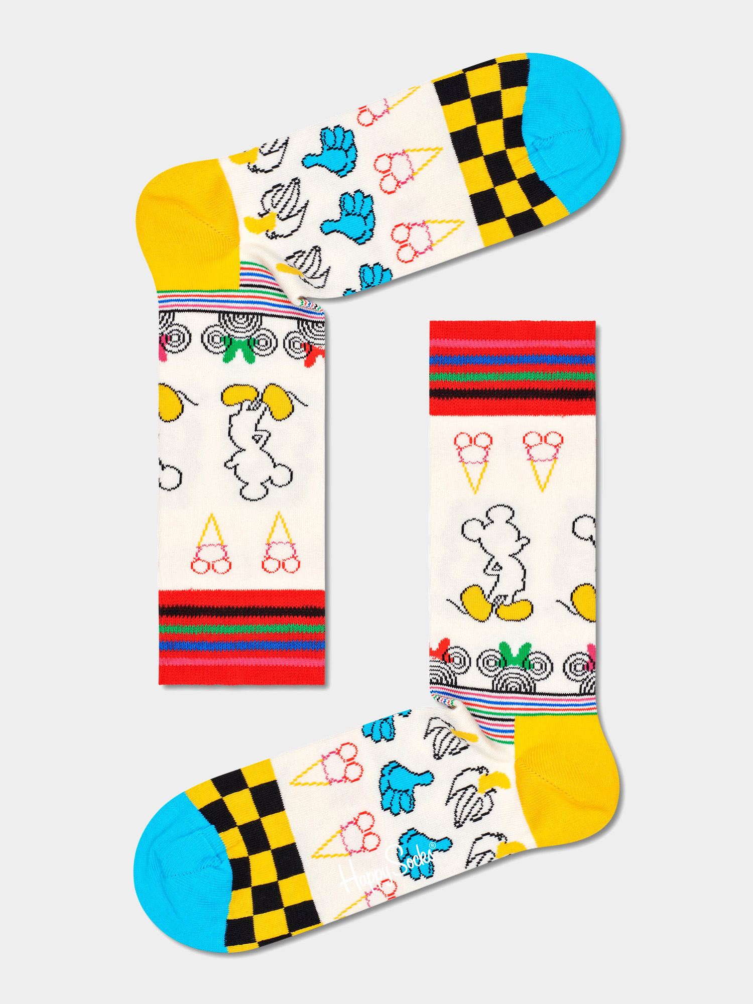 Happy Socks X Disney Gift Set 4Pk Socks (multi)