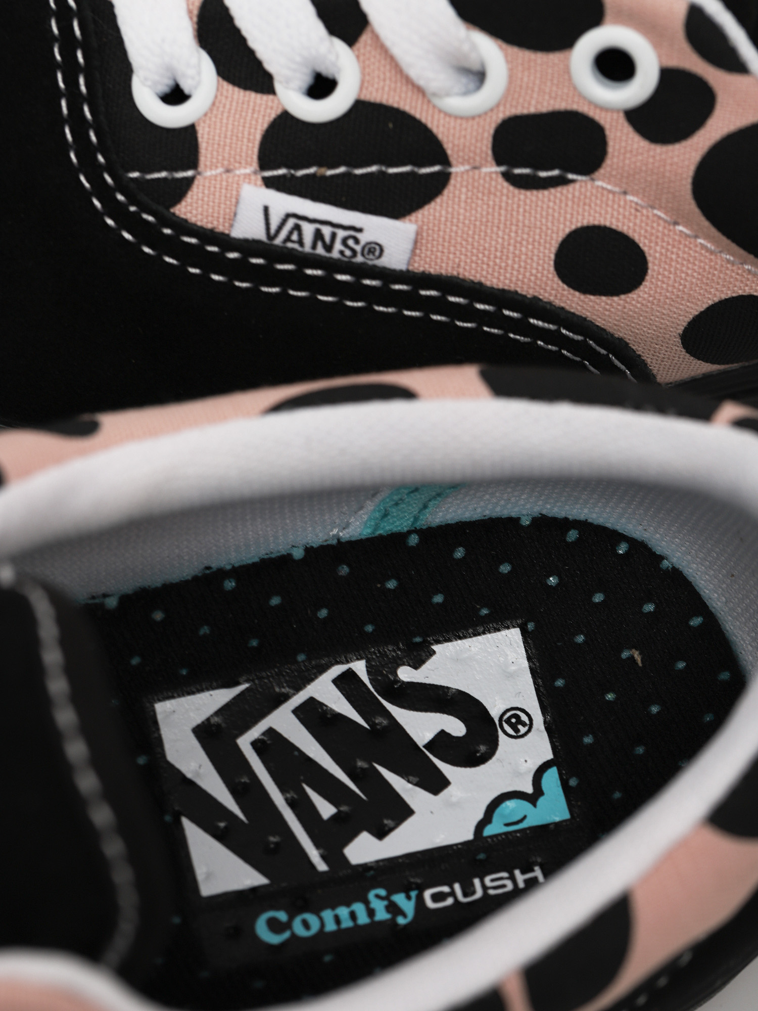 Vans Comfycush Era Shoes (mixed cozy/black/pastel)