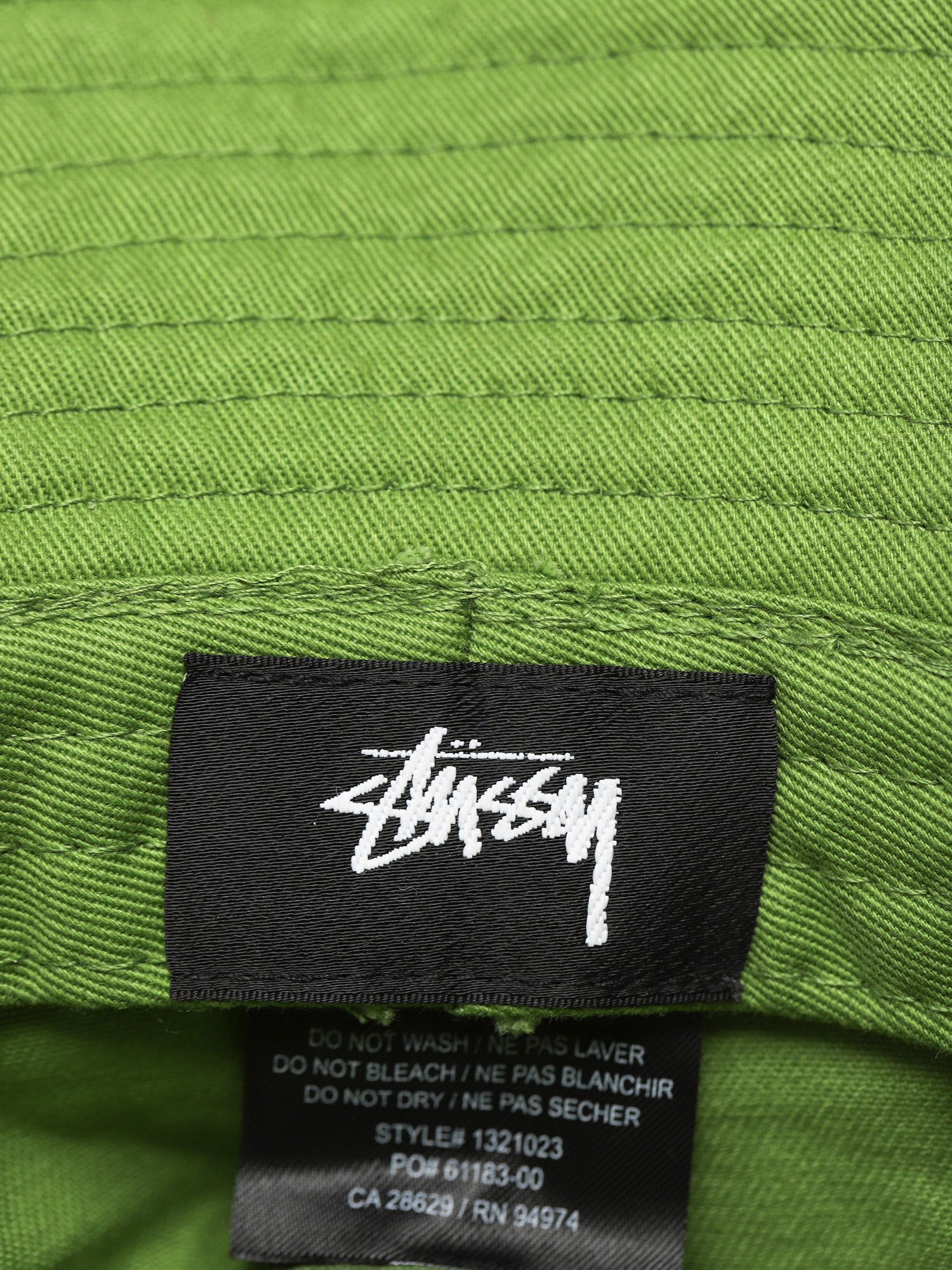 Stussy Stock Bucket Hut (leaf)