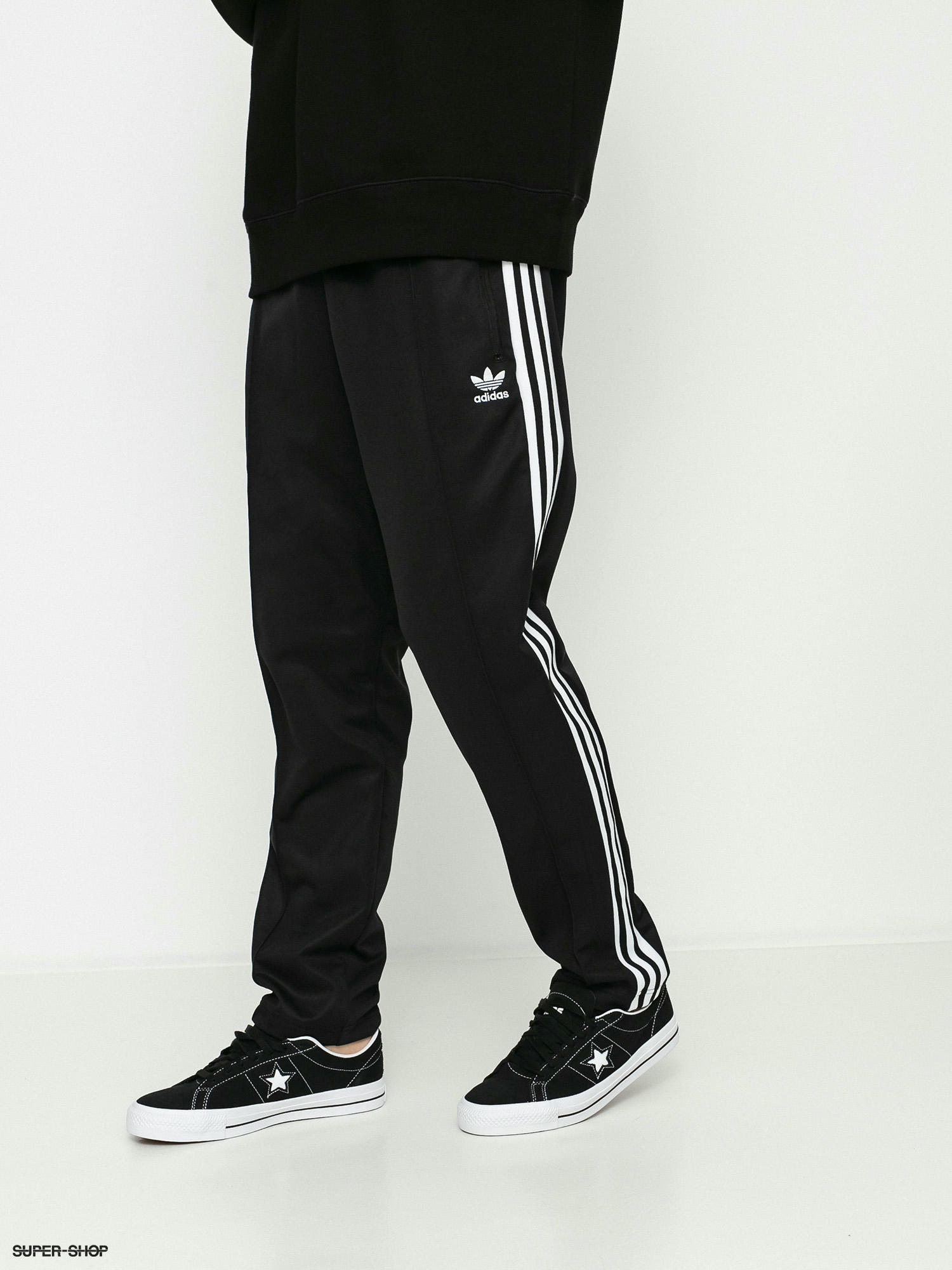 adidas Beckenbauer Track Pants - Black | Men's Lifestyle | adidas US