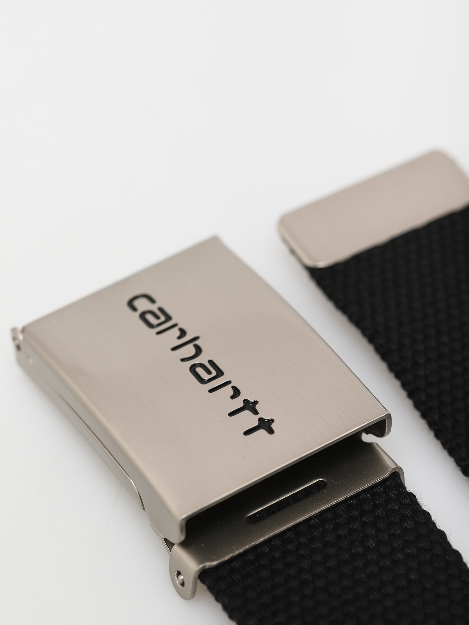 Carhartt WIP Clip Belt Chrome Gürtel (black)