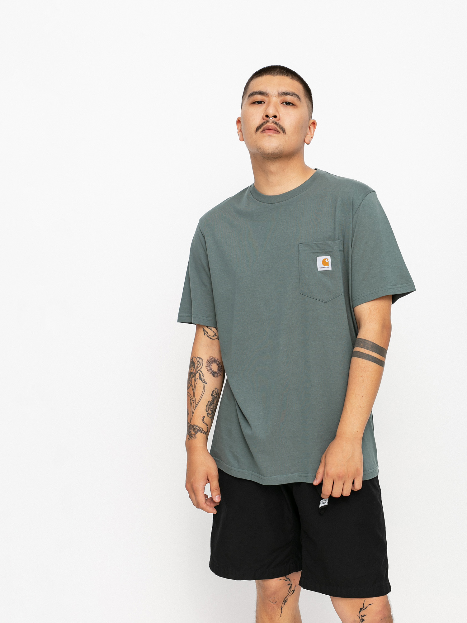 Carhartt WIP Pocket T-shirt (eucalyptus)