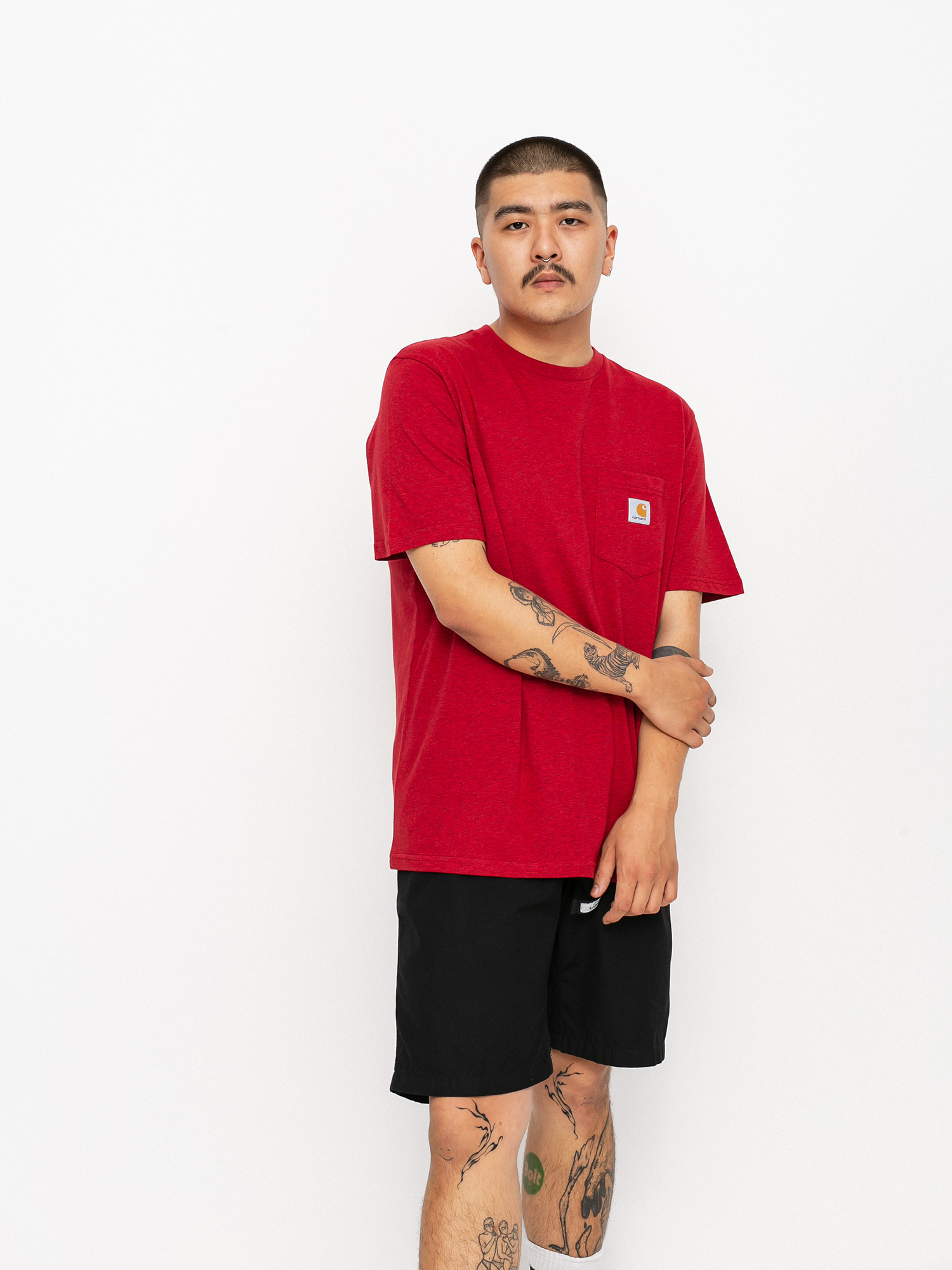 Carhartt WIP Pocket T-shirt (arrow heather)