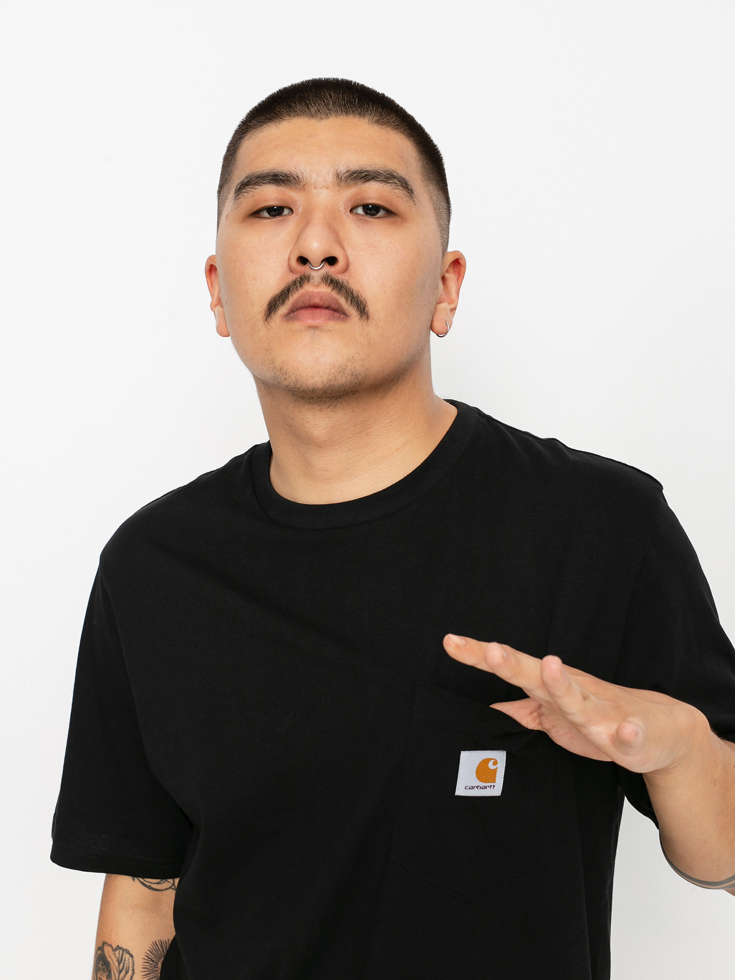 Carhartt WIP Pocket T-shirt (black)