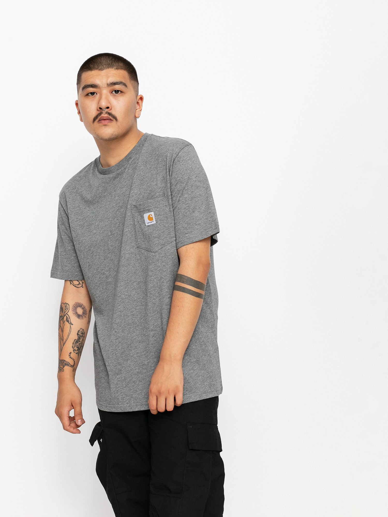 T-shirts Carhartt WIP Pocket Tee Black 