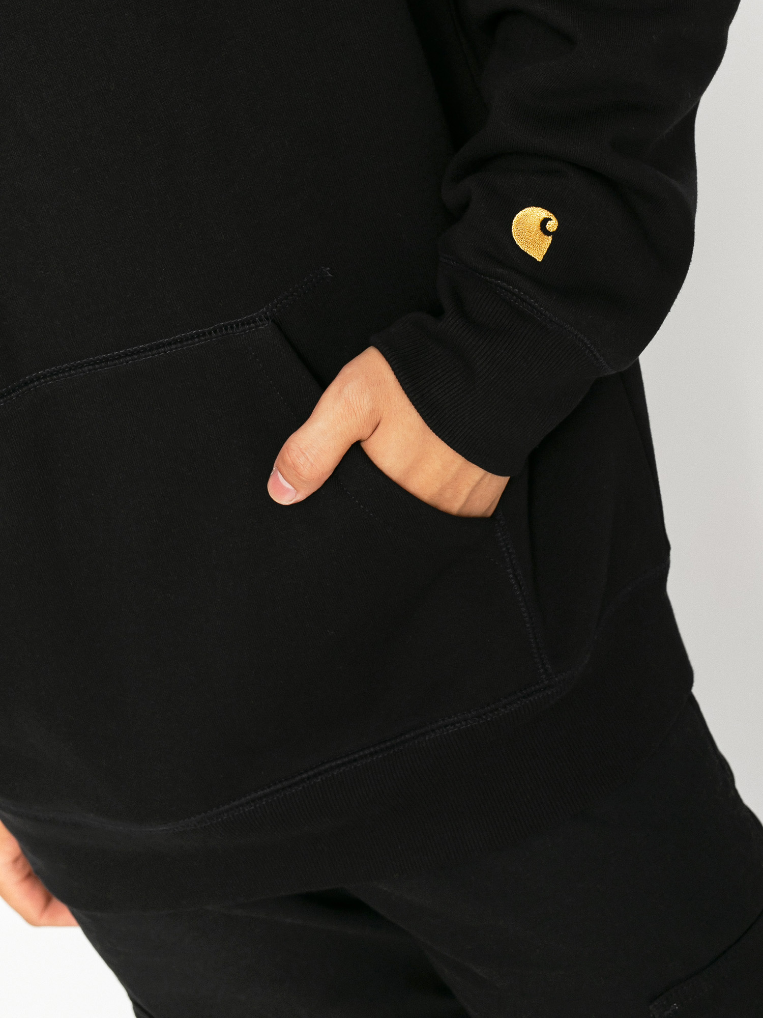 Carhartt WIP Chase HD Hoodie (black/gold)