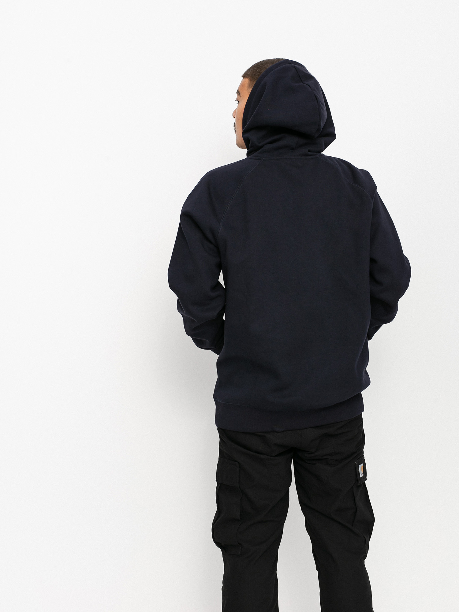 Carhartt WIP Chase HD Hoodie (dark navy/gold)