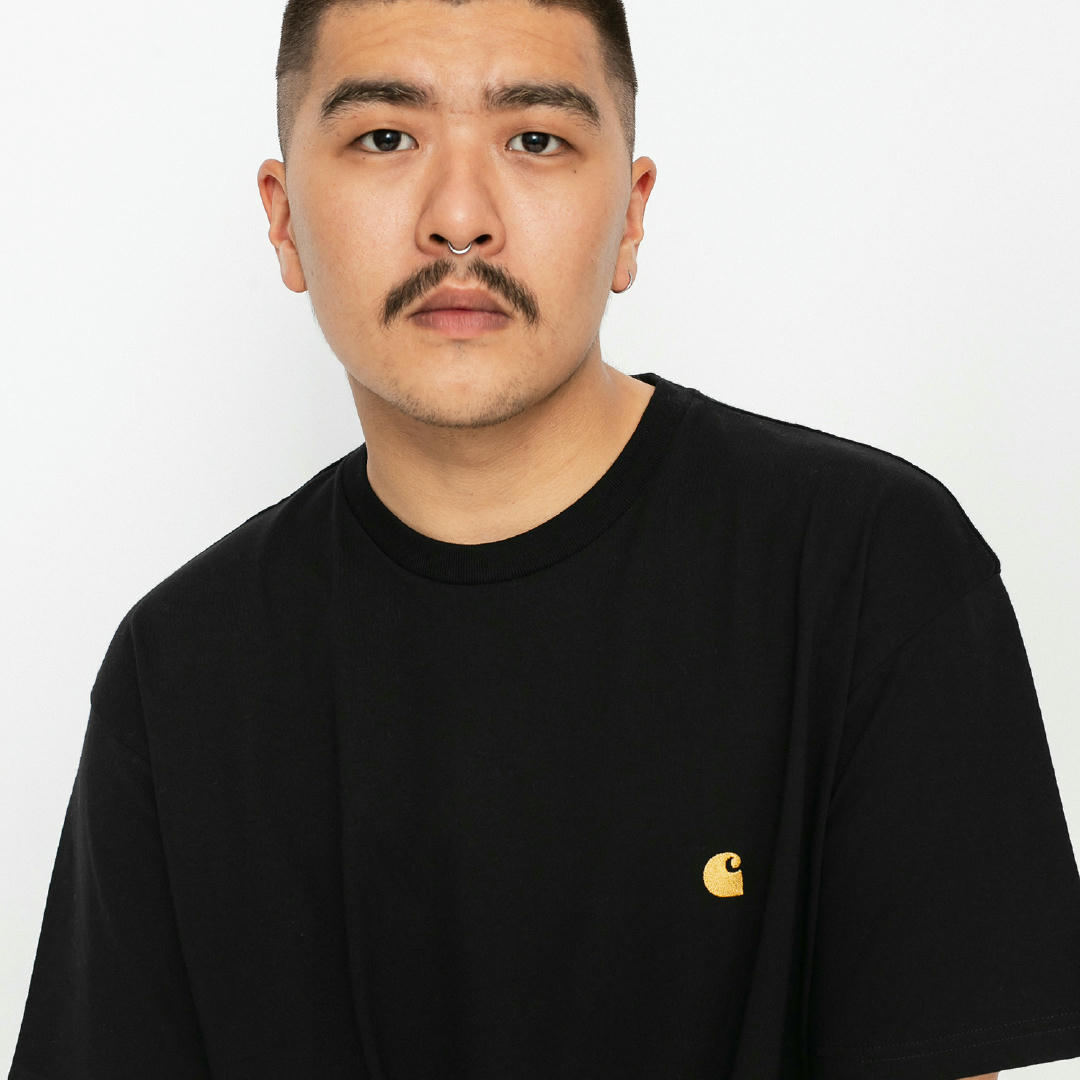 Carhartt WIP Chase T-Shirt | Black