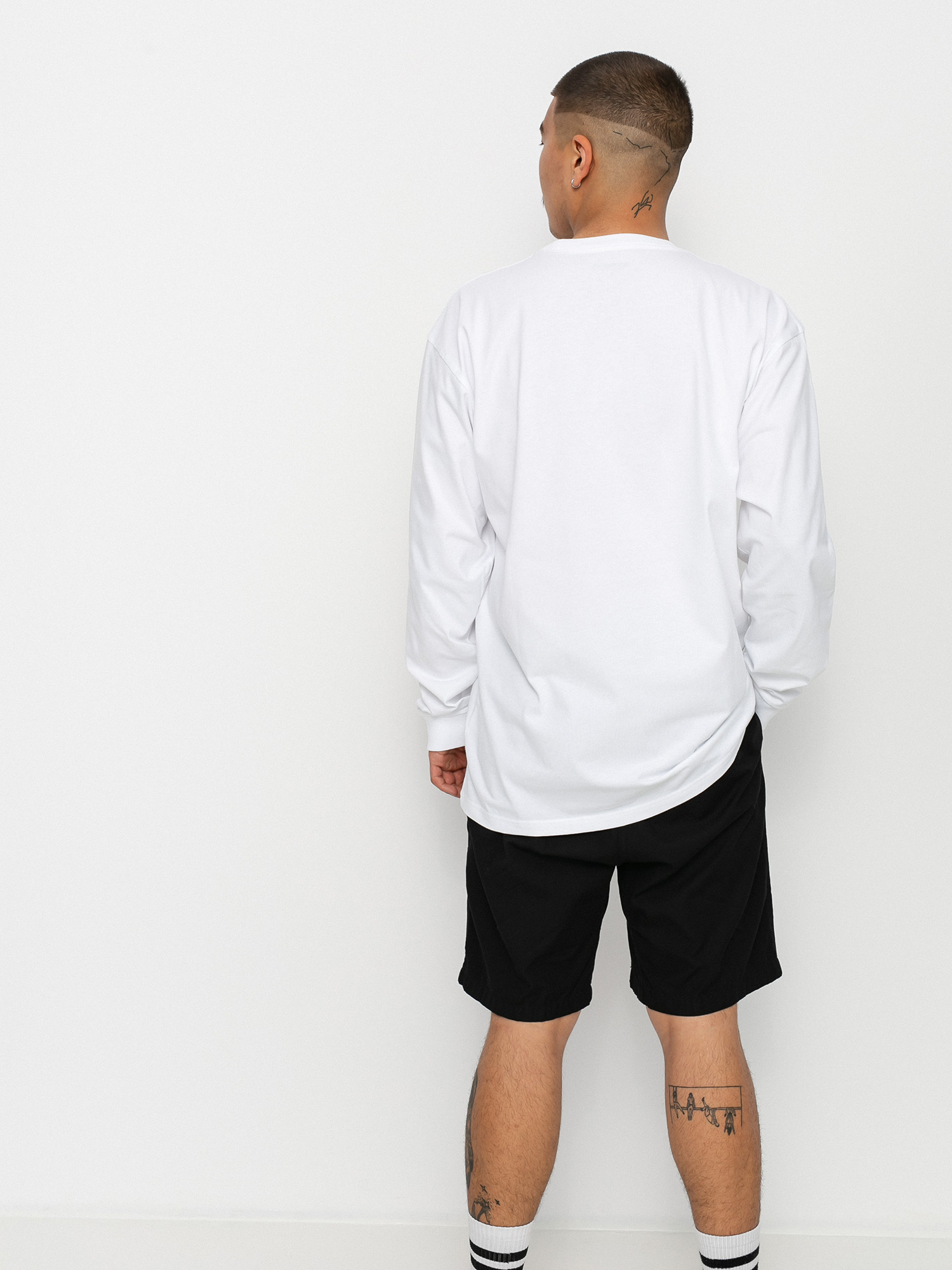 Carhartt WIP Chase Longsleeve (white/gold)