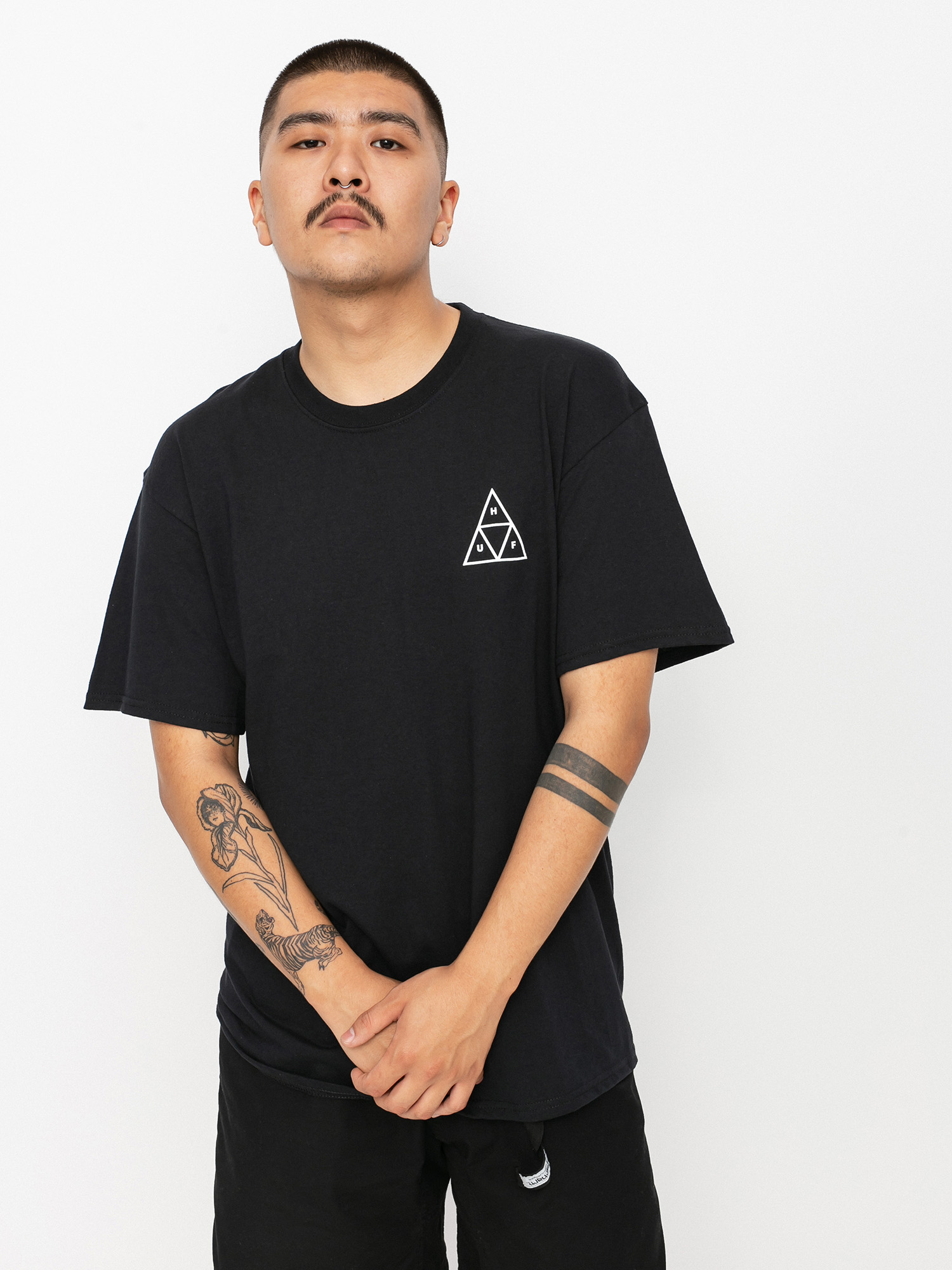 HUF T-Shirt Essentials TT (black)