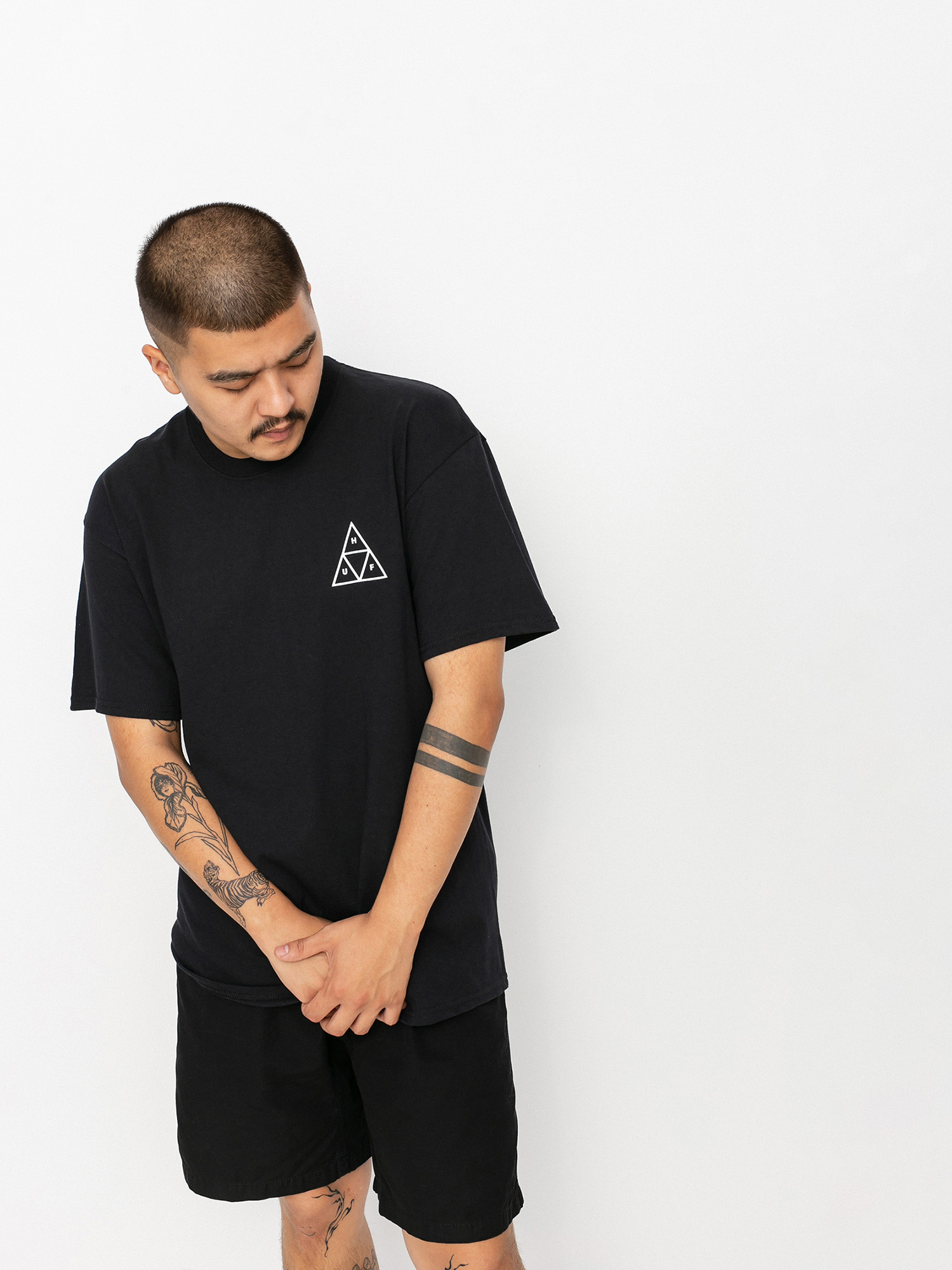 HUF T-Shirt Essentials TT (black)