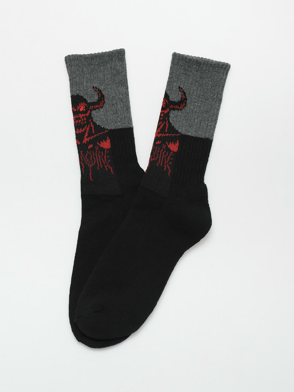 Toy Machine Hell Monster Crew Socken (grey/black)