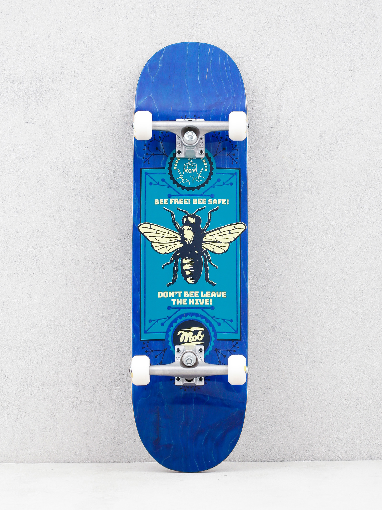 Mob Skateboards Bee Skateboard (blue)