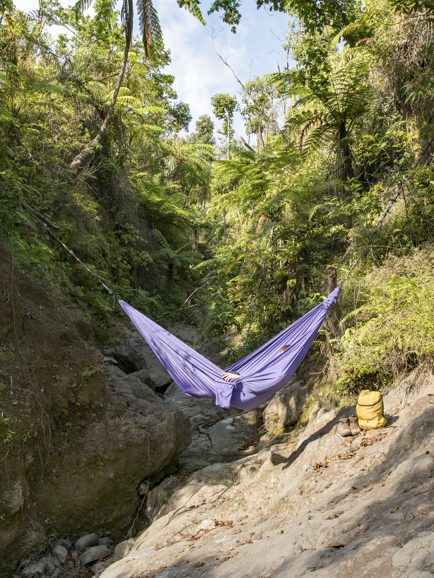 Ticket To The Moon Hammock Single Hängematte (purple)