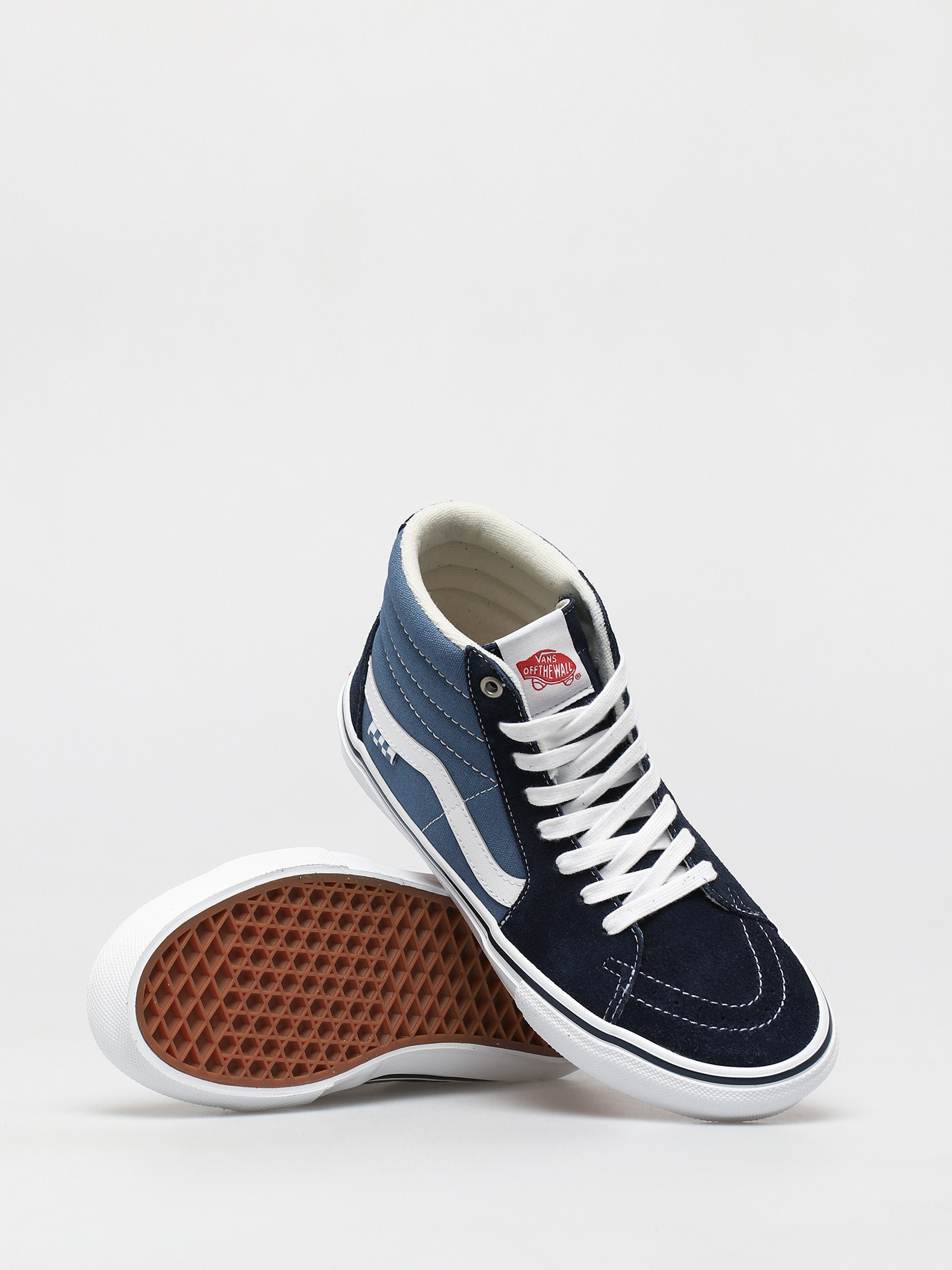 Vans Skate Sk8 Hi Schuhe (navy/white)