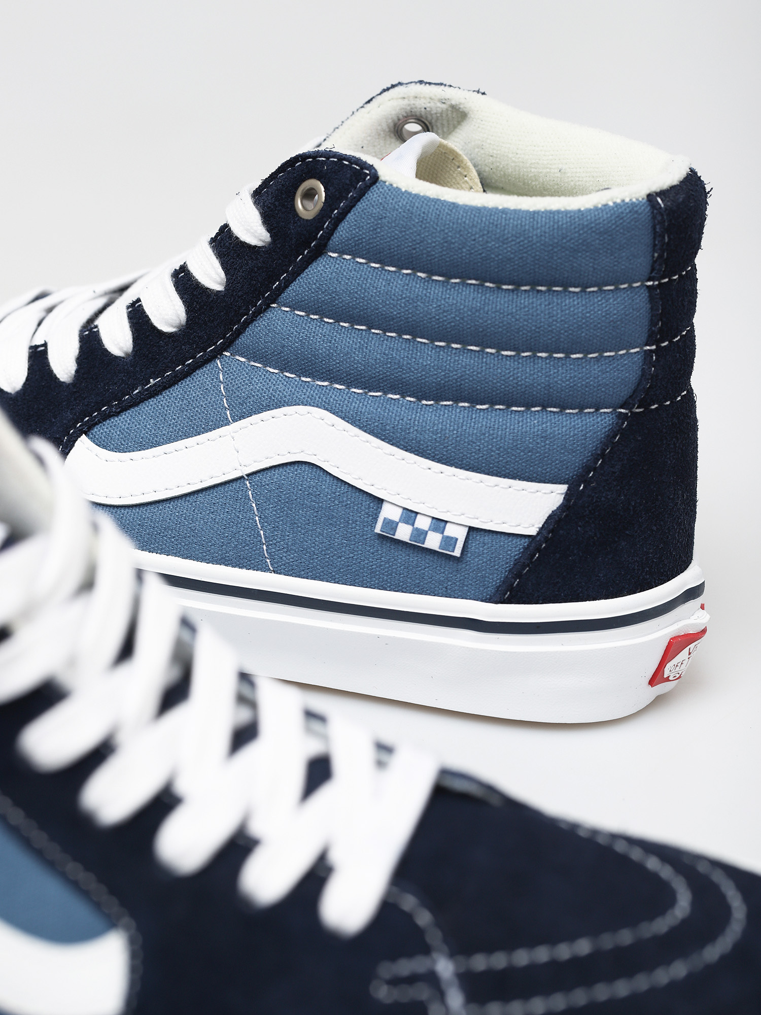 Vans Skate Sk8 Hi Shoes (navy/white)