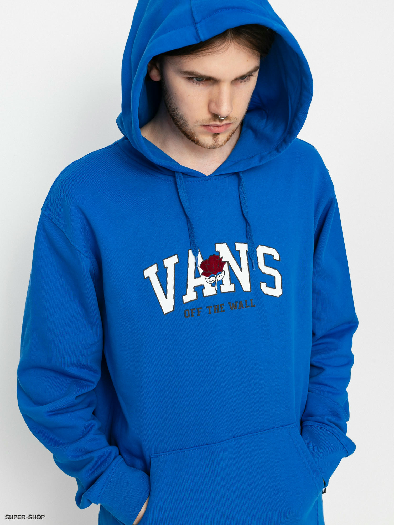 vans sweatshirt blue