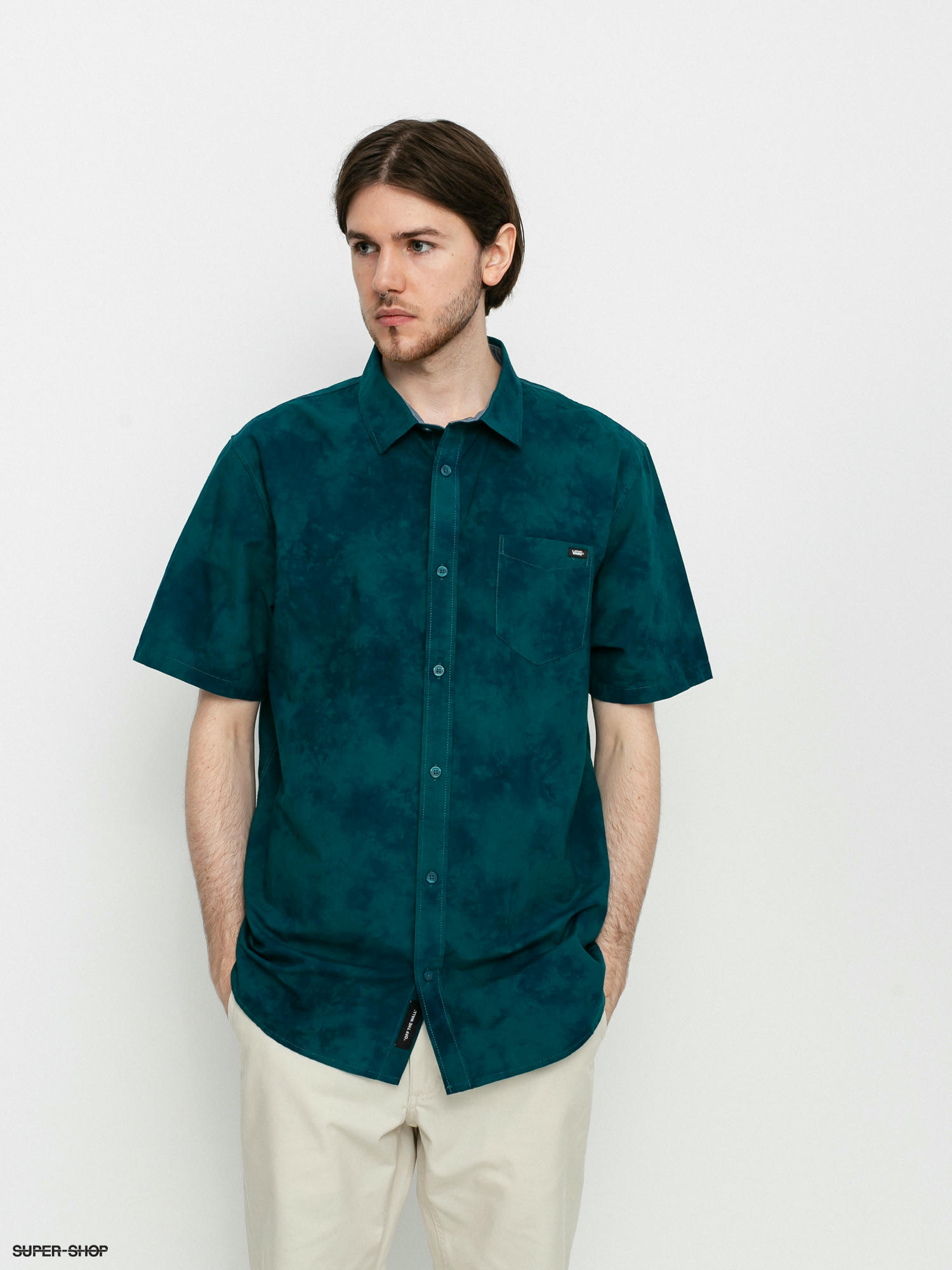 vans short sleeve shirt