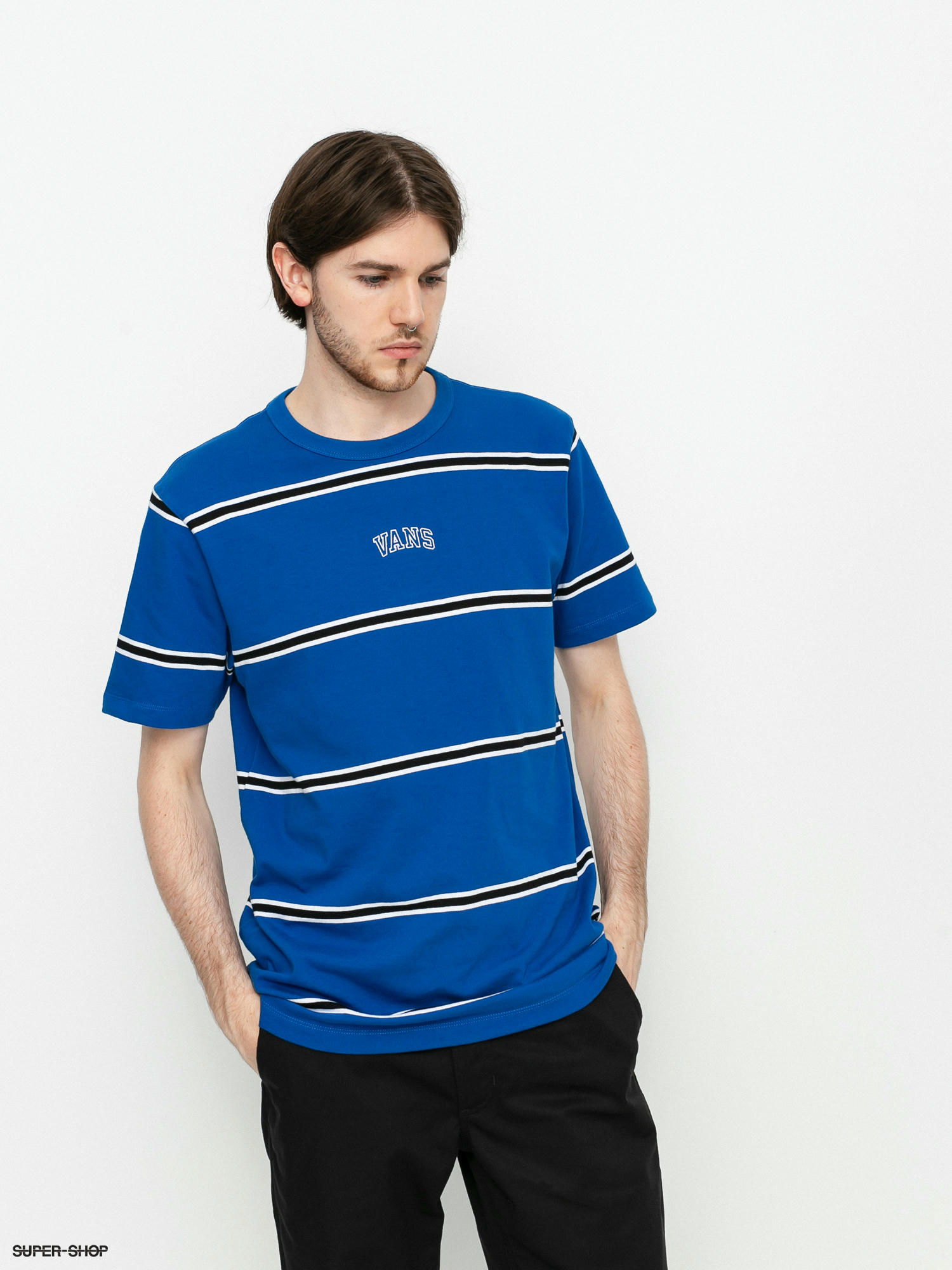 vans striped tee