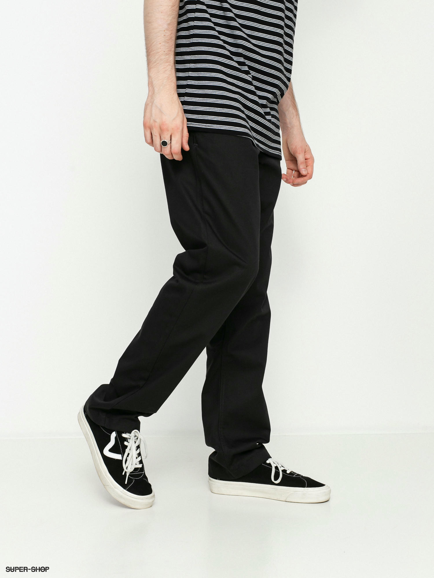 black vans chinos