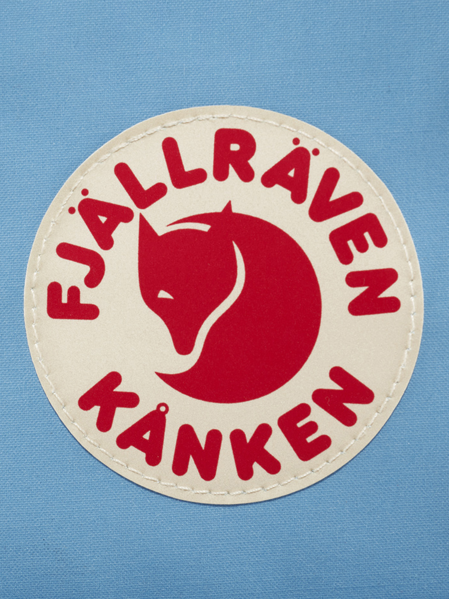 Fjallraven Kanken Rainbow Backpack (air blue/rainbow pattern)