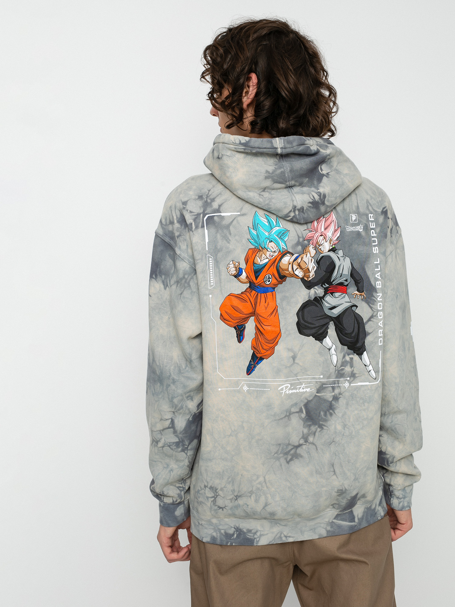 Primitive Goku Versus Washed HD Hoodie (navy)