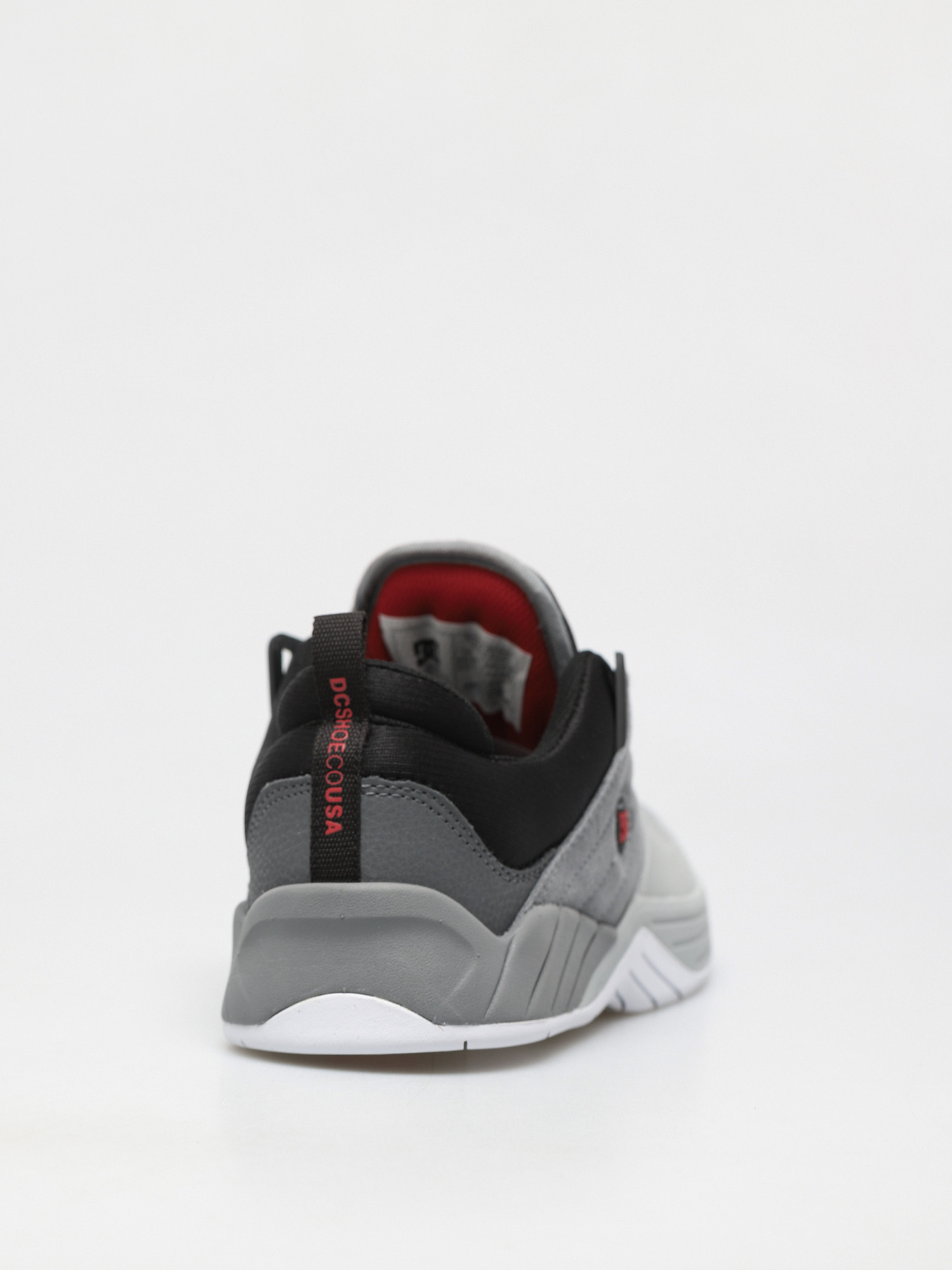 DC Williams Slim Shoes (grey/black/red)