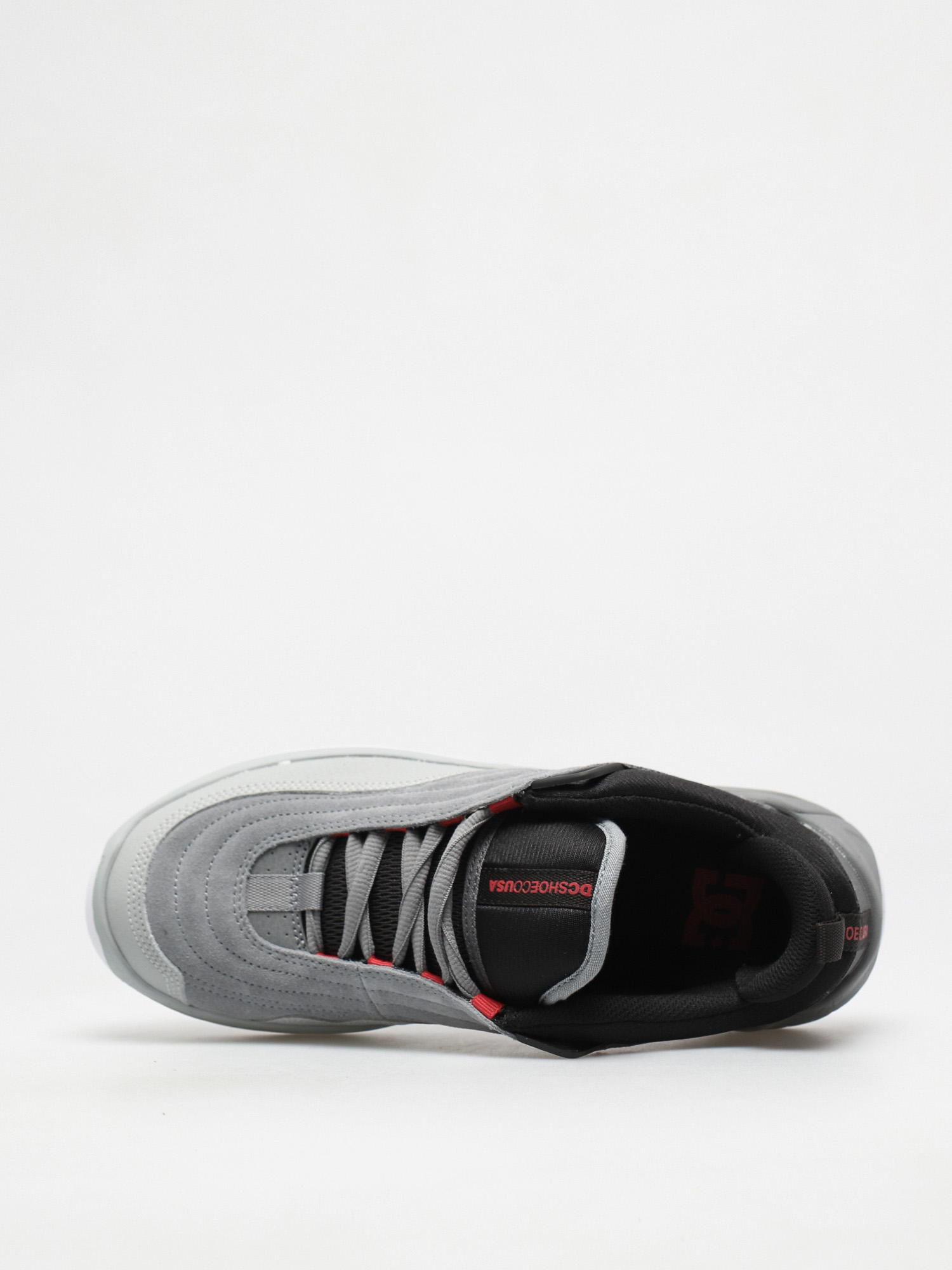 DC Williams Slim Shoes (grey/black/red)