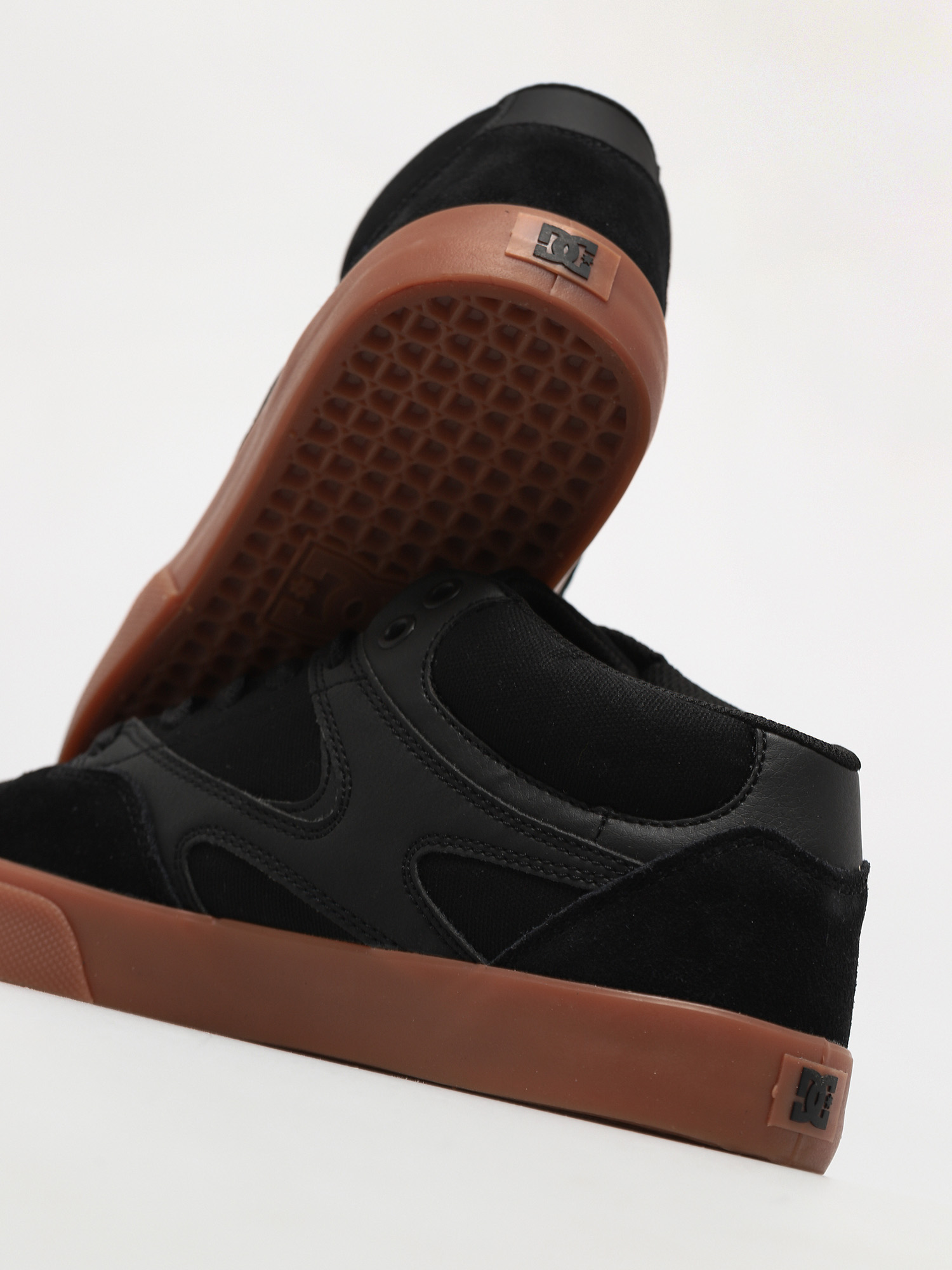 DC Kalis Vulc Mid Shoes (black/black/gum)