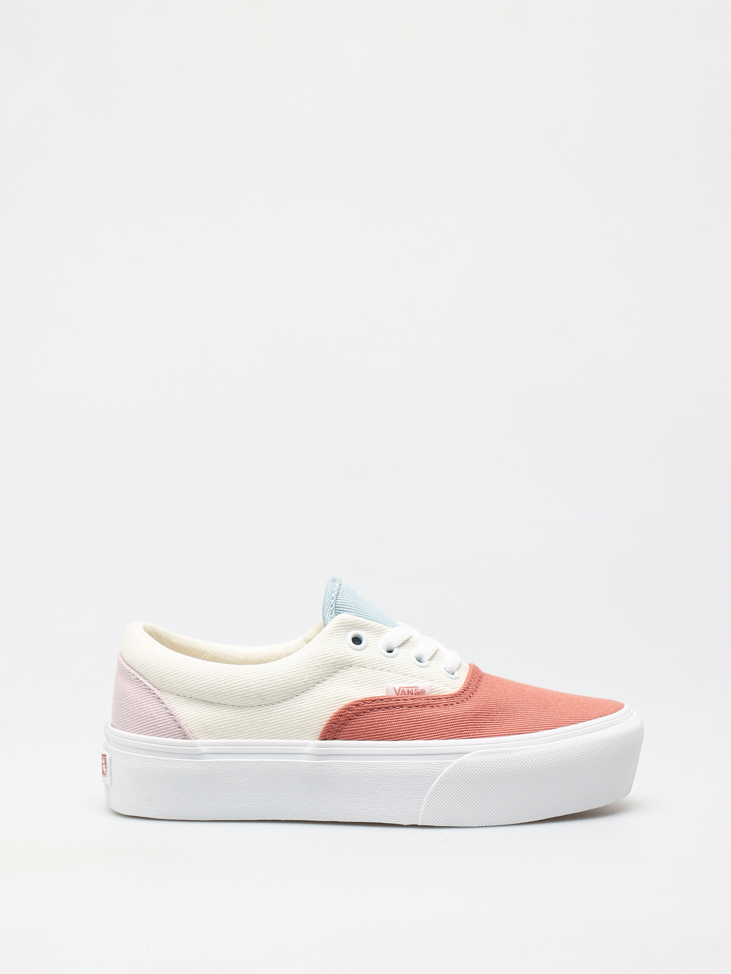 Vans Era Platform Shoes (twill/pastel block/trwht) - Main Image