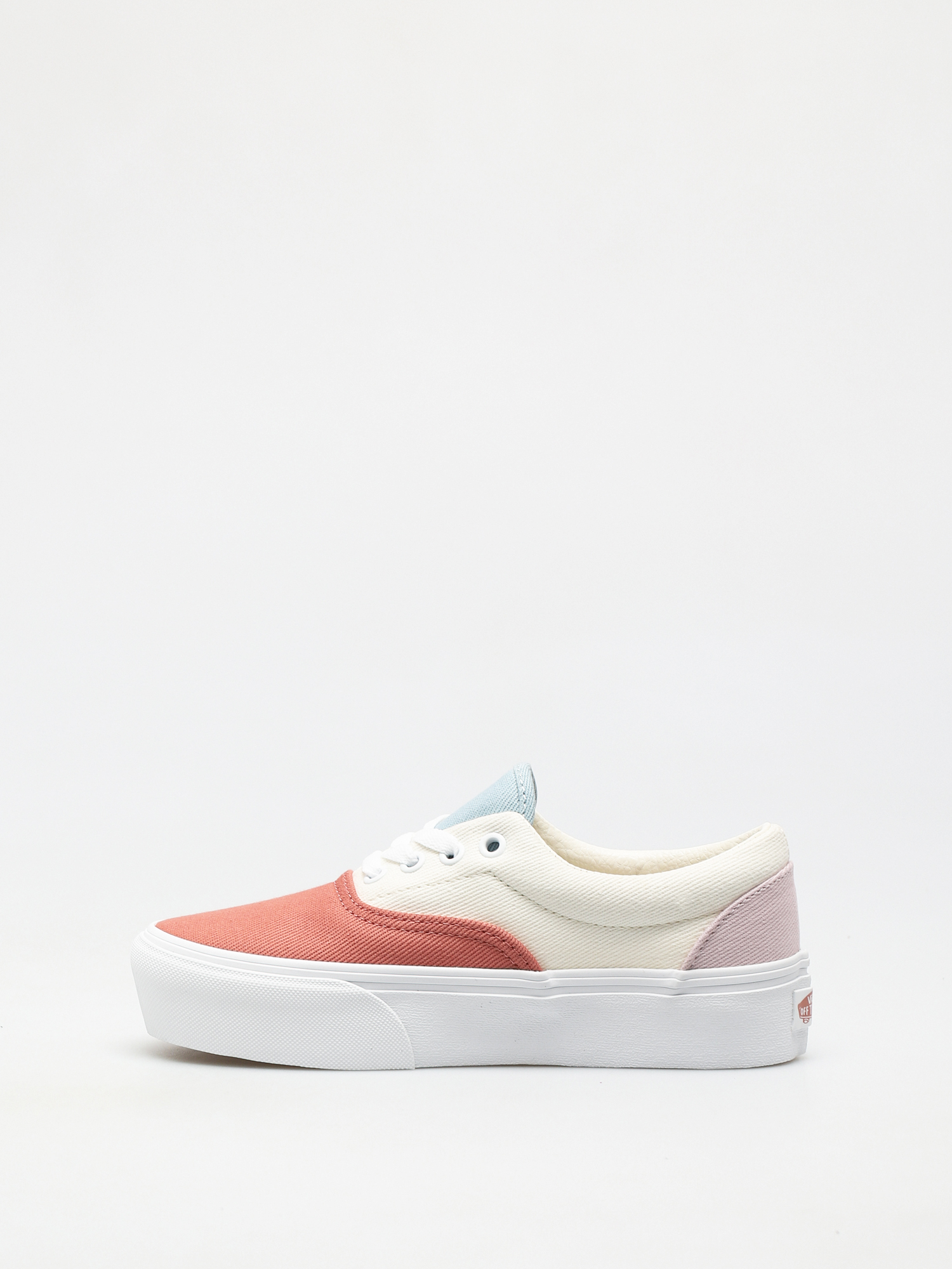 Vans Era Platform Shoes (twill/pastel block/trwht)