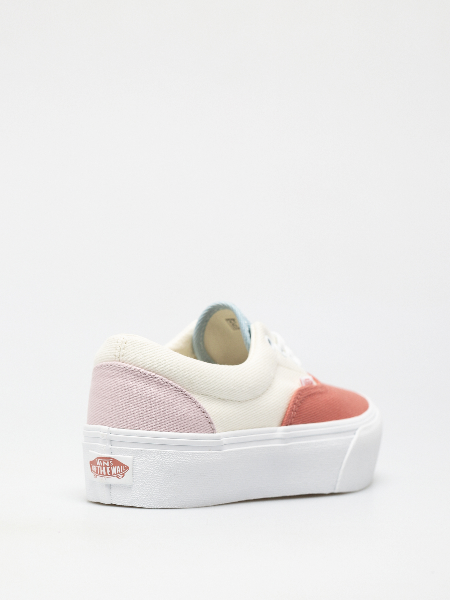Vans Era Platform Shoes (twill/pastel block/trwht)