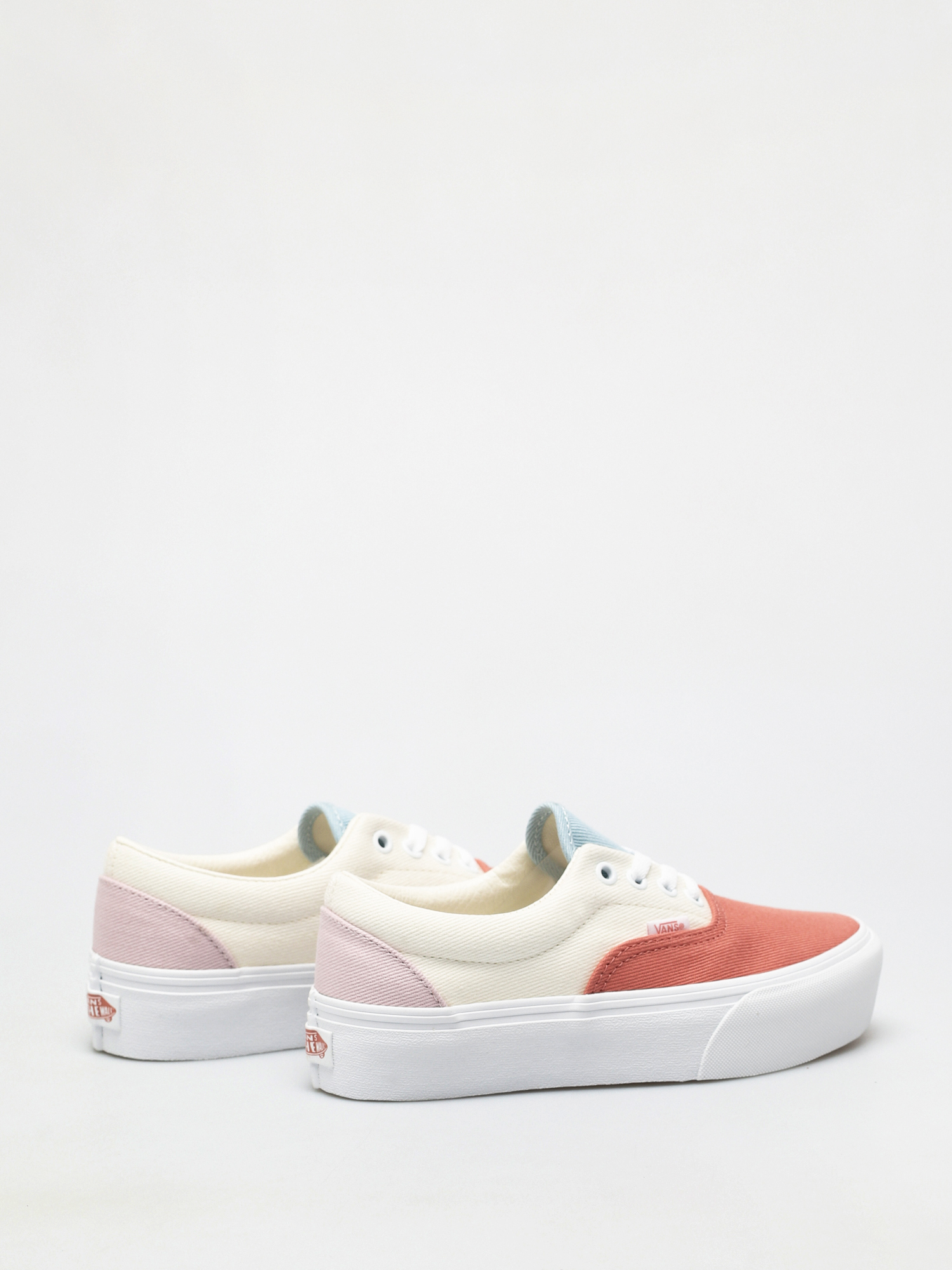 Vans Era Platform Shoes (twill/pastel block/trwht)