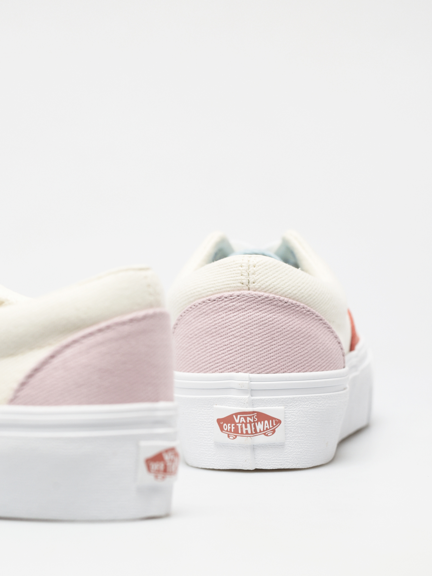 Vans Era Platform Shoes (twill/pastel block/trwht)