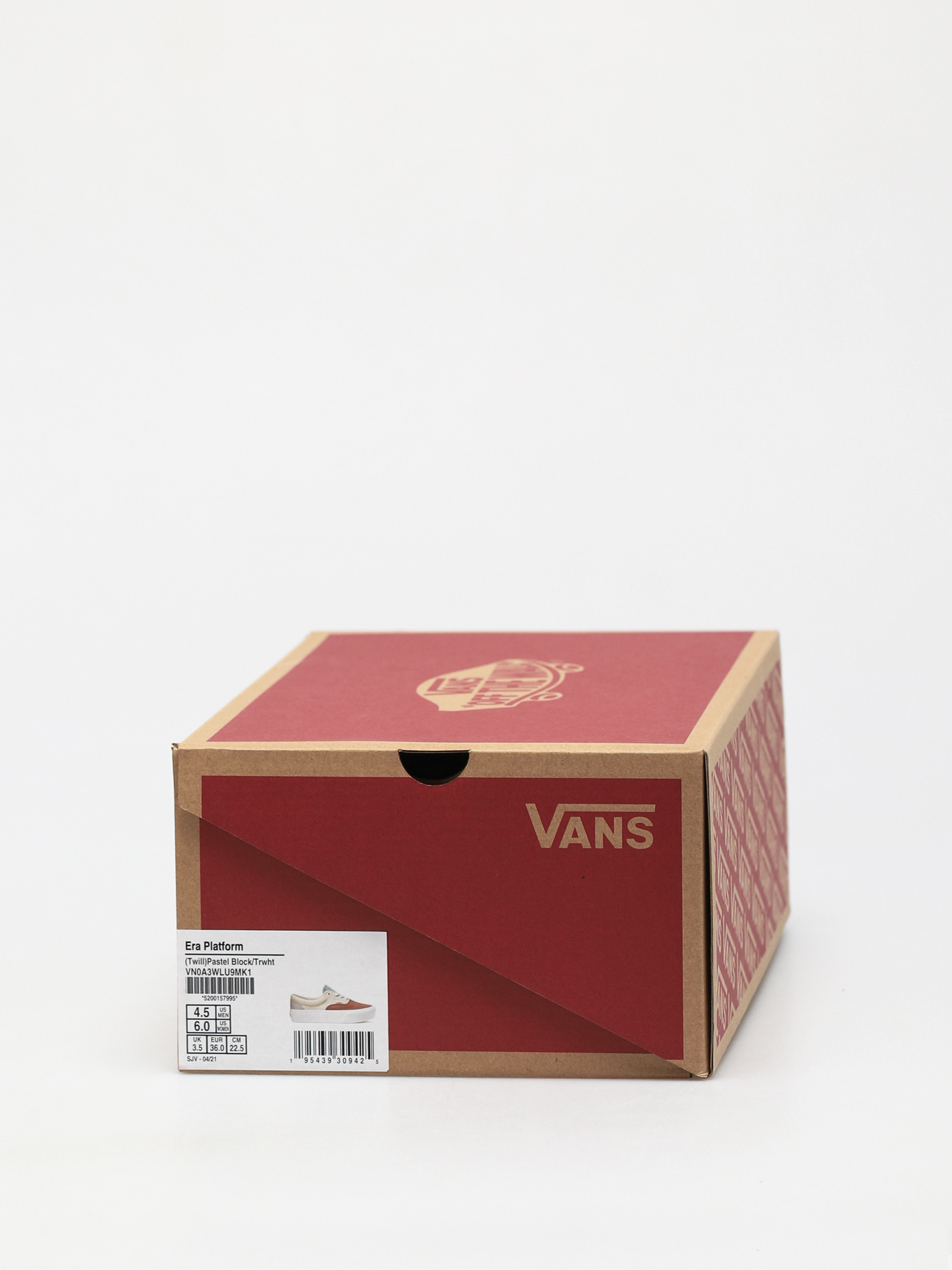 Vans Era Platform Shoes (twill/pastel block/trwht)