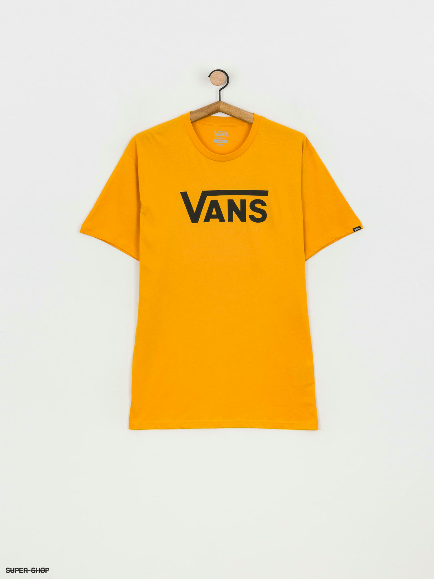 orange and white vans shirt