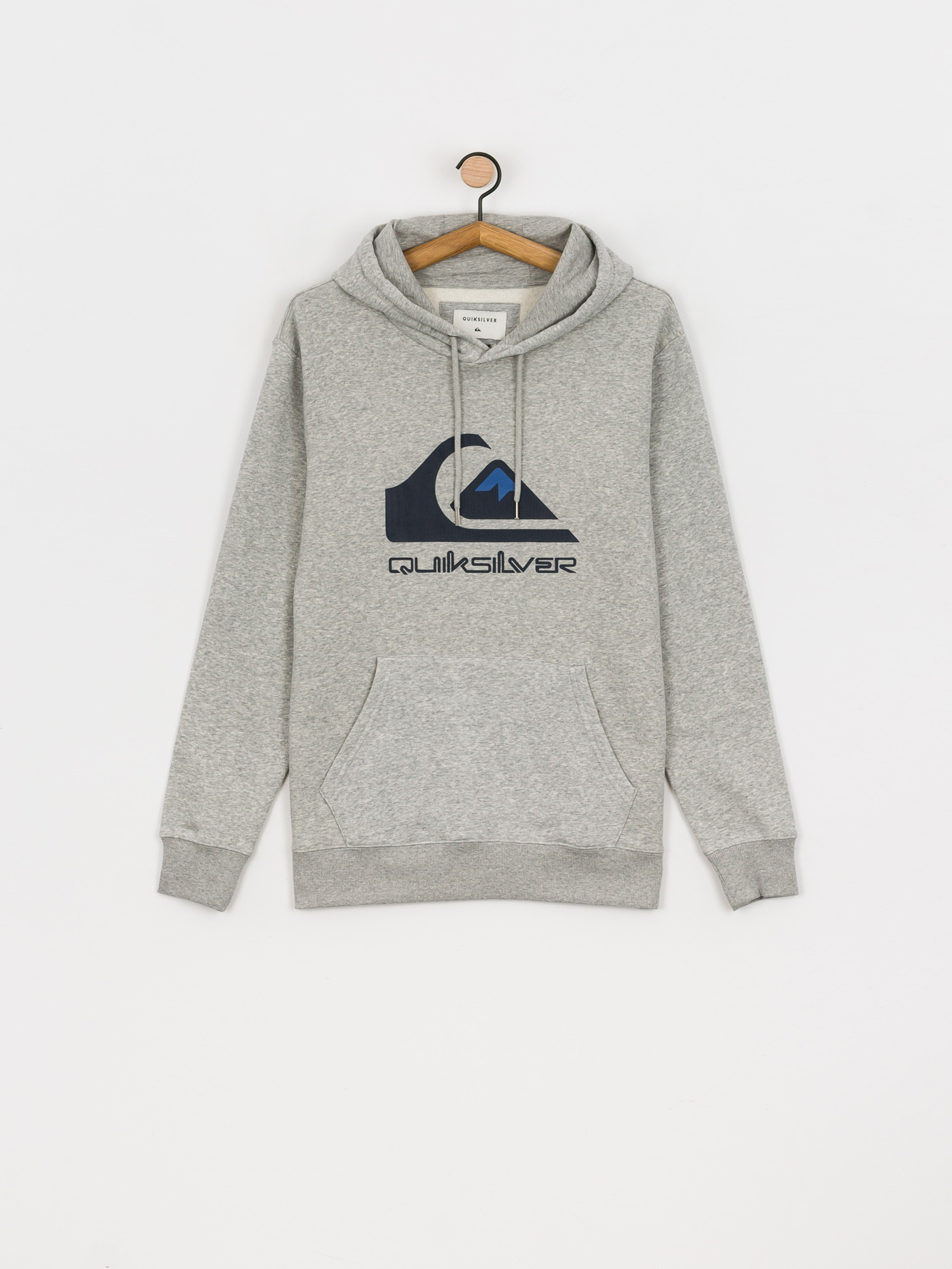 Quiksilver Big Logo HD Hoodie (athletic heather)