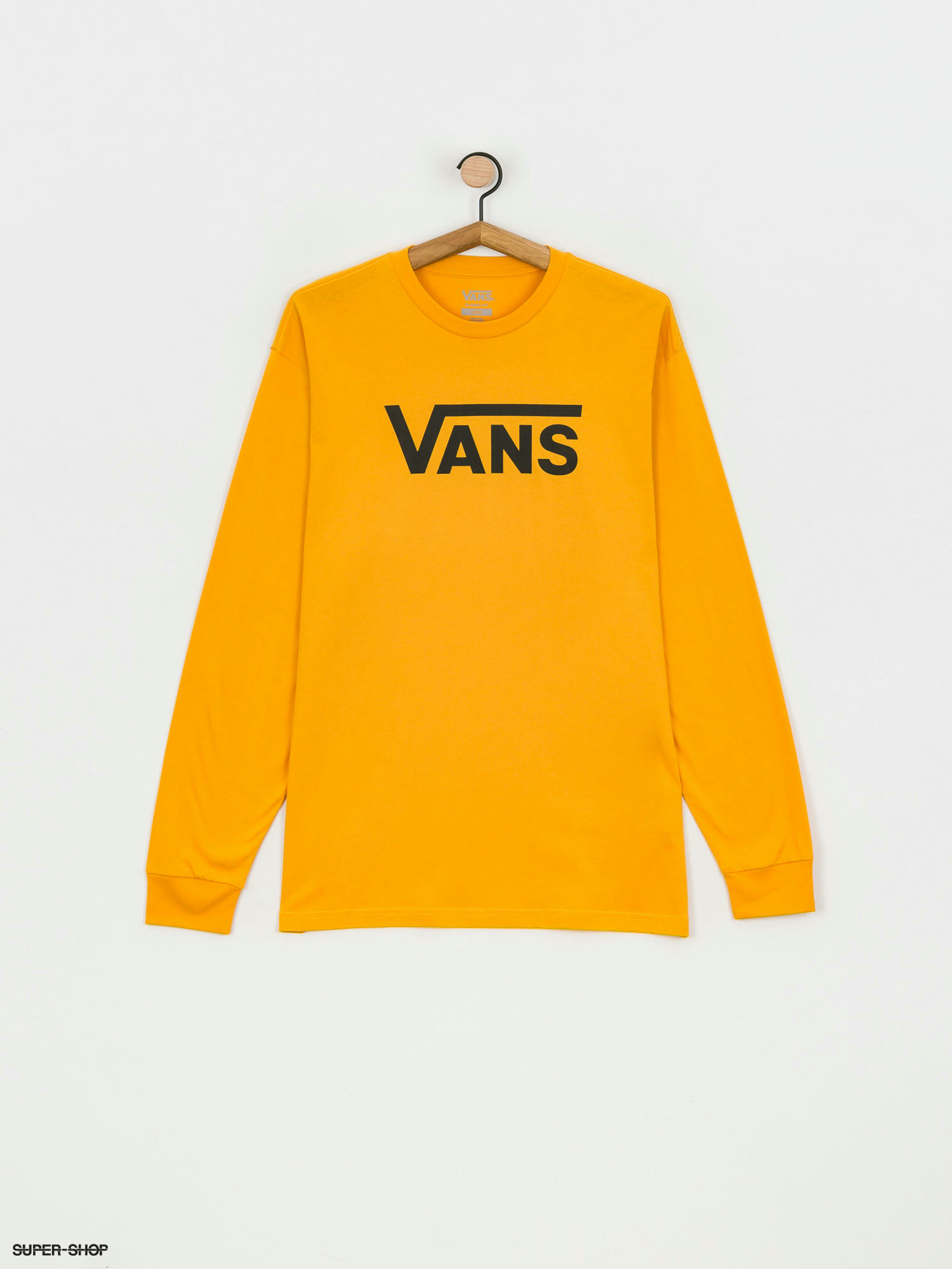 yellow and black vans shirt