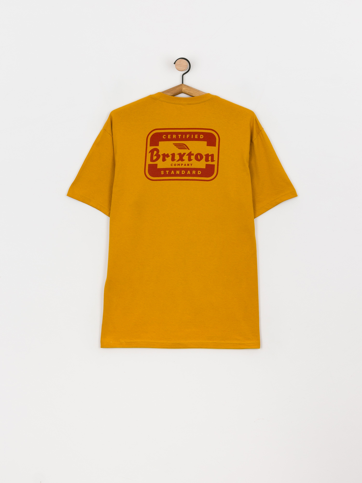 Brixton Quill T-shirt (antique gold)