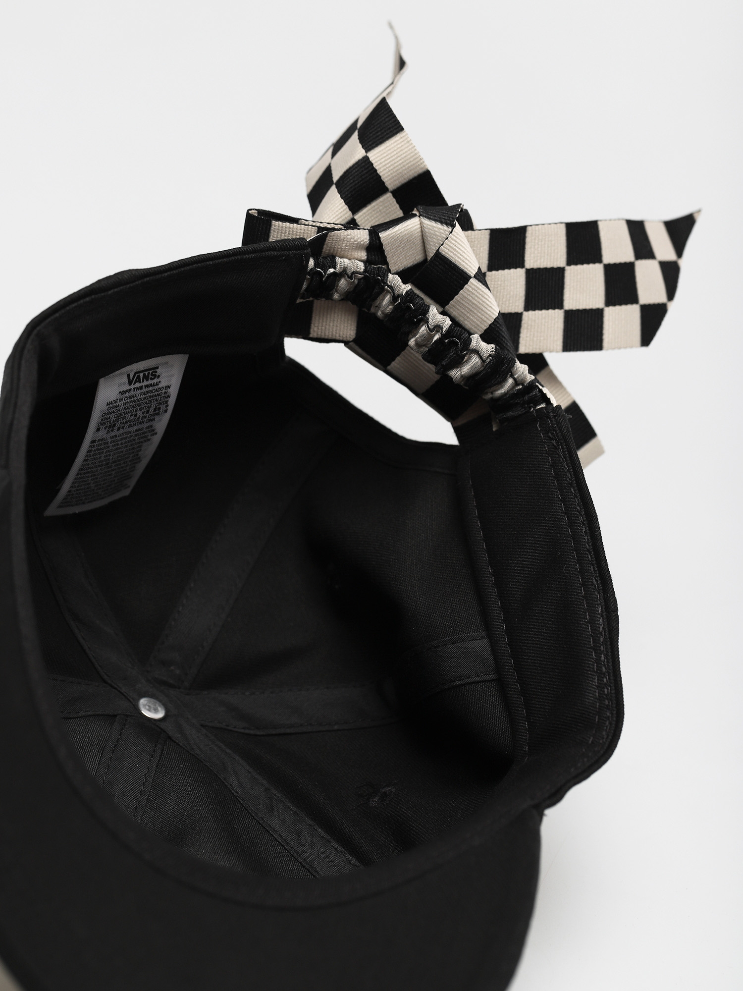 Vans Bow Back Cap Wmn (black/sandshell)