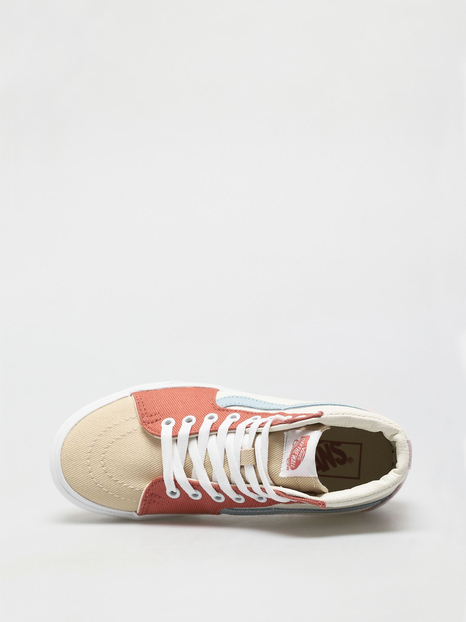 Vans Sk8 Hi Platform 2 Shoes (twill/pastel block/trwht)